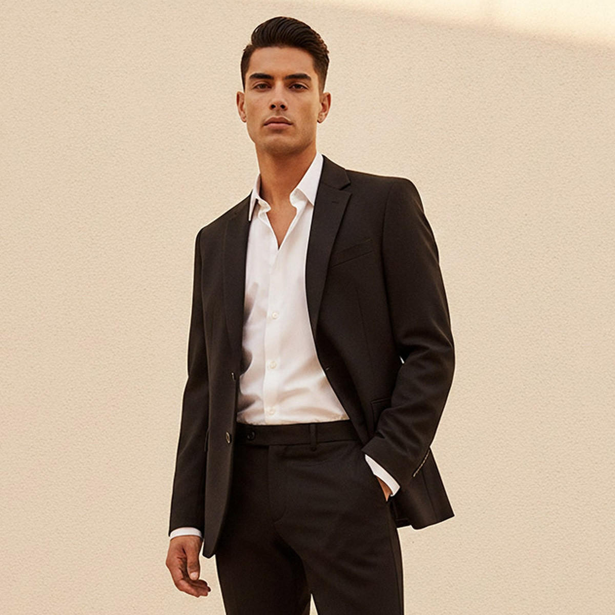 Regular Fit Notch Lapel Blazer-men-clothing-jacketsandblazers-blazers-image-1