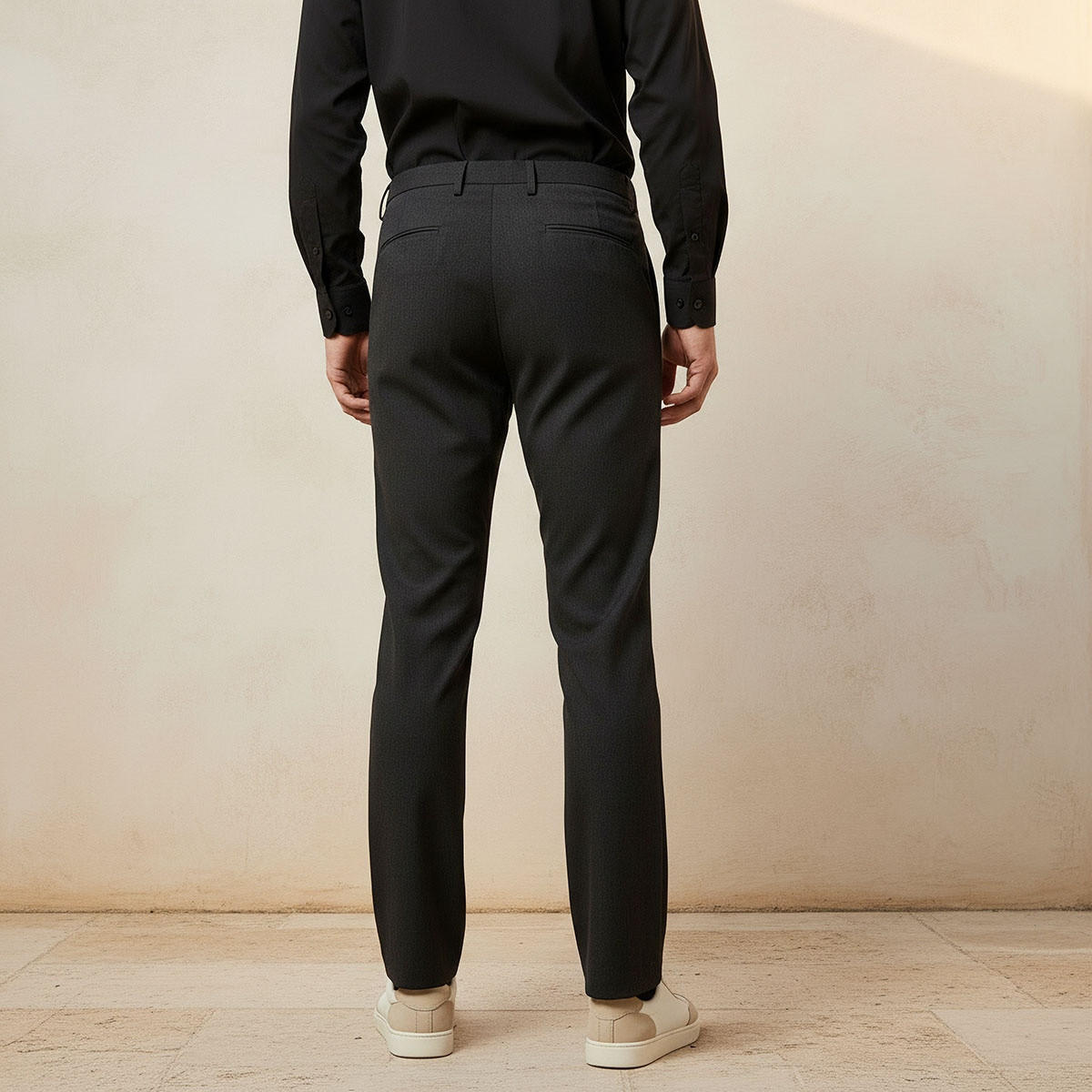 بنطلون رسمي بقصة عاديّة-men-clothing-bottoms-trousersandchinos-trousers-image-4