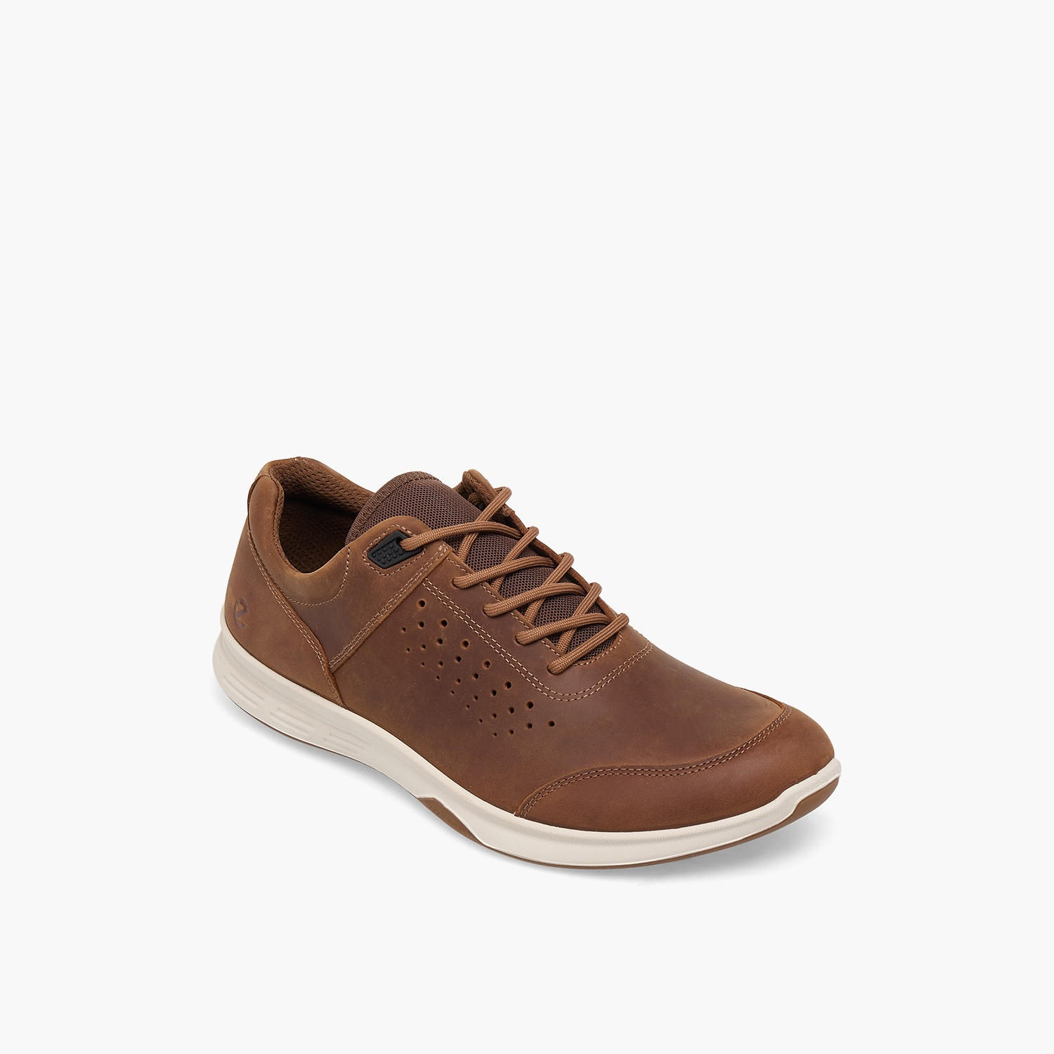 Ecco Men Leather Lace-Up Ankle Sneakers-men-shoes-sneakers-image-2