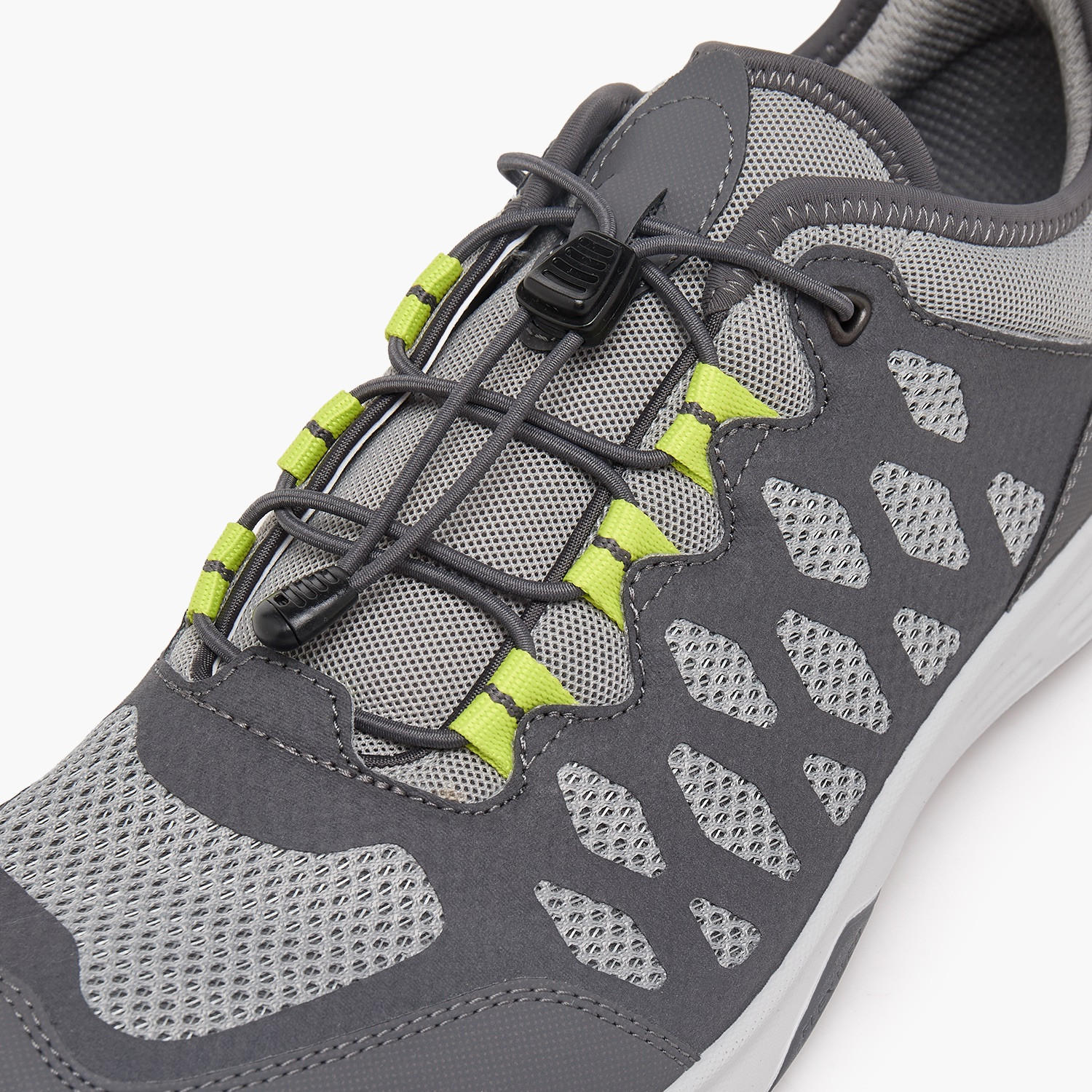 Ecco Men Textured Cord Lock Ankle Sneakers-men-shoes-sneakers-image-4