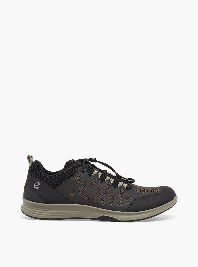 Ecco Men Textured Cord Lock Ankle Sneakers-men-shoes-sneakers-image-3