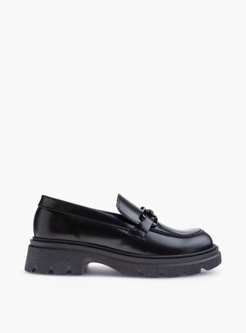 Pablosky Girls' Metal Accent Slip-On School Shoes - 873111-girls-shoes-schoolshoes-image-2