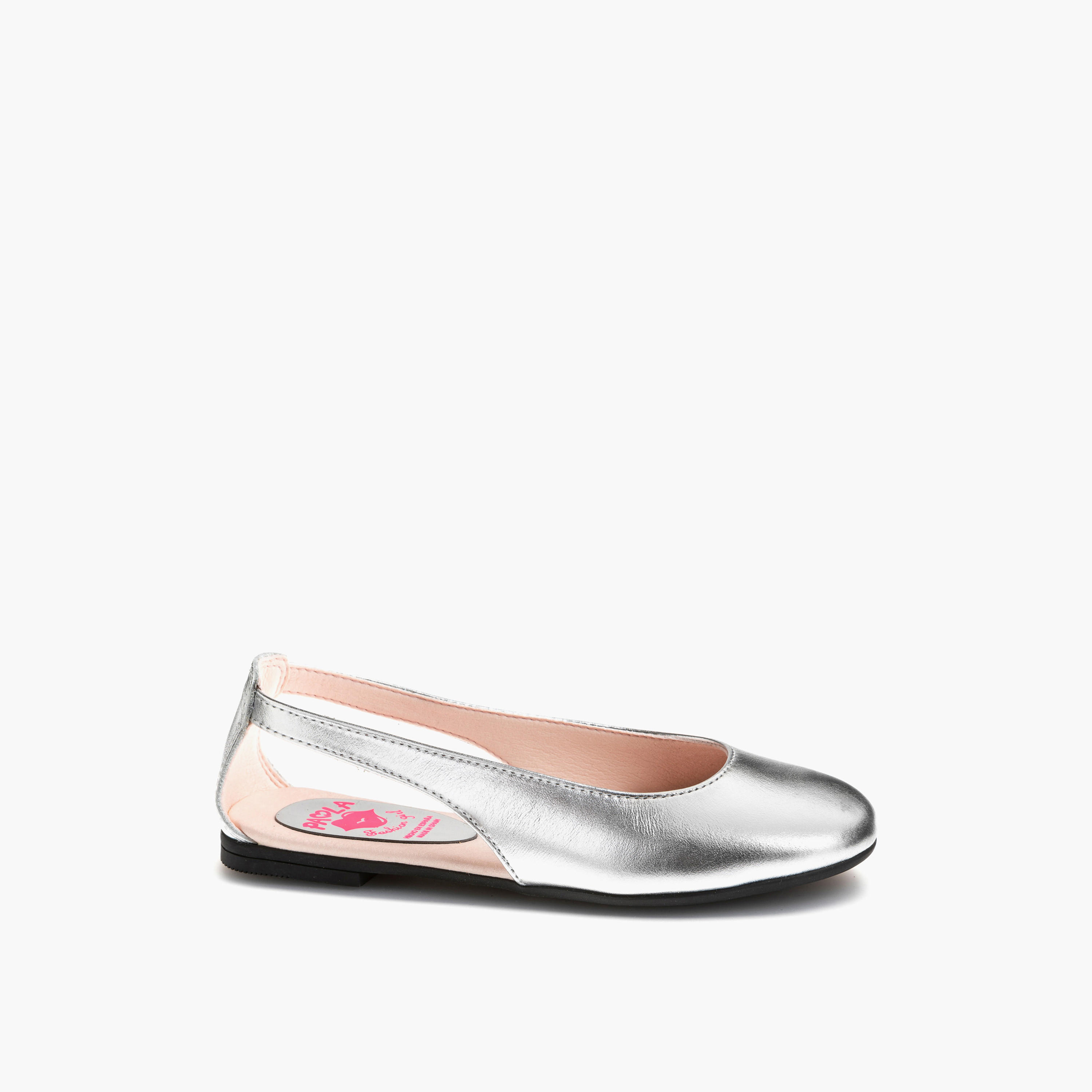 Pablosky Girls' Slip-On Ballerina Shoes-girls-shoes-ballerinas-image-1