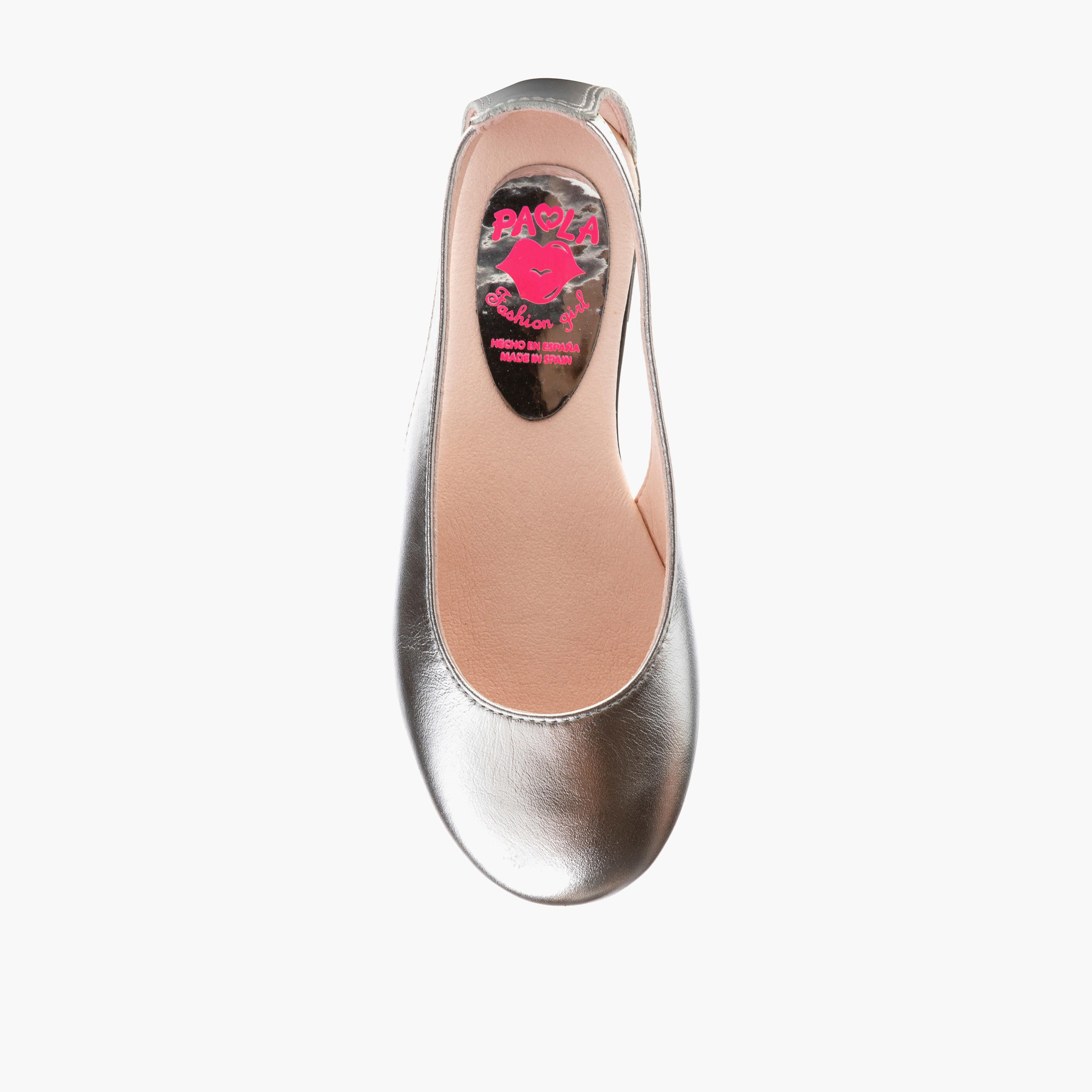Pablosky Girls' Slip-On Ballerina Shoes-girls-shoes-ballerinas-image-4