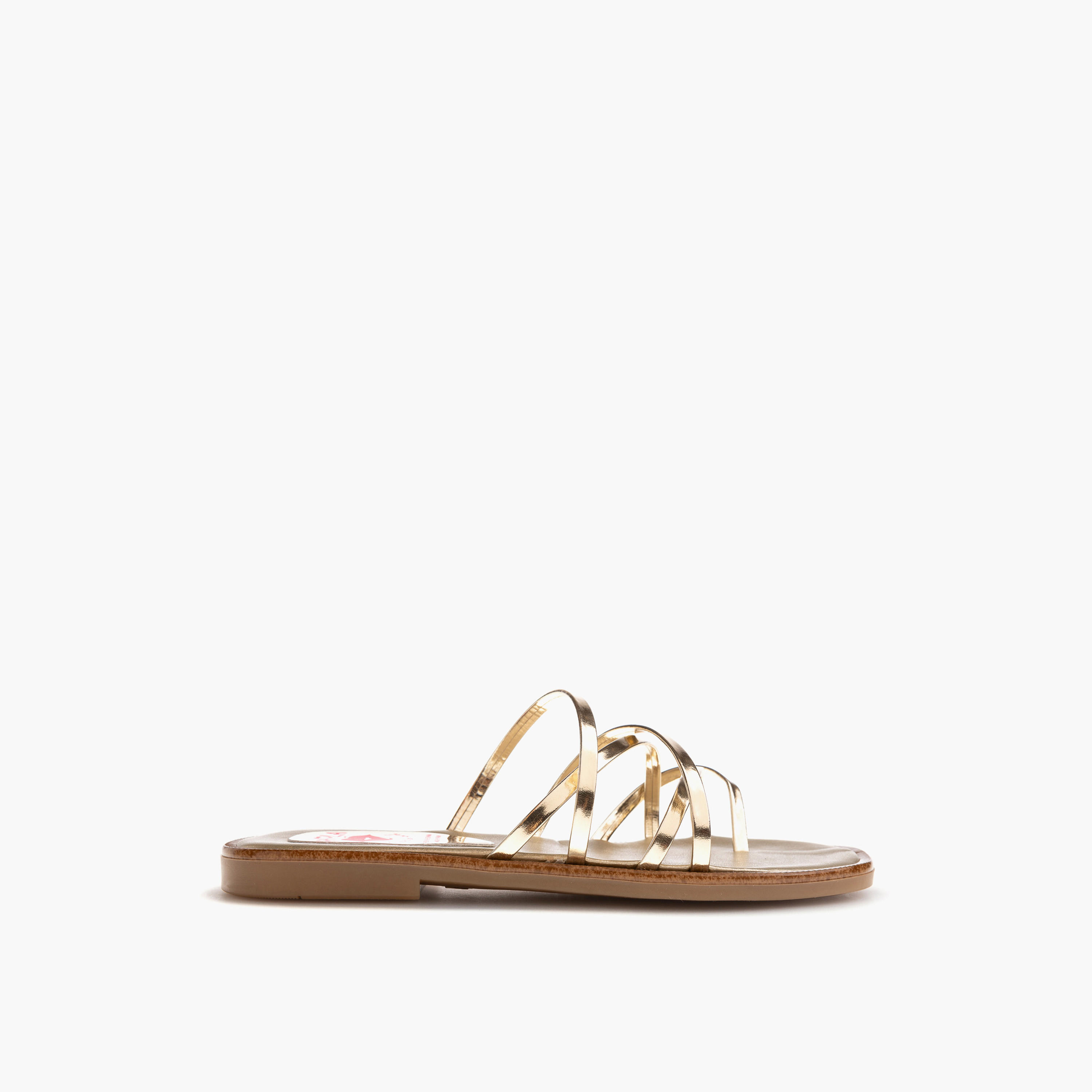 Pablosky Girls' Slip-On Cross Strap Sandals-girls-shoes-sandals-image-2