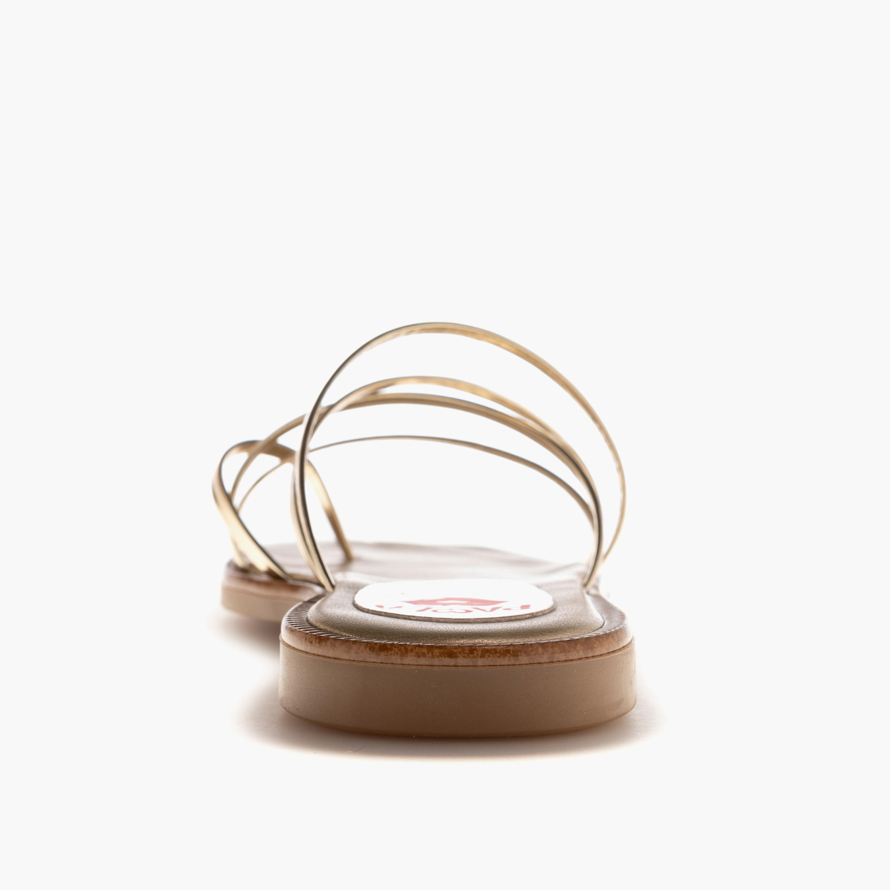 Pablosky Girls' Slip-On Cross Strap Sandals-girls-shoes-sandals-image-3