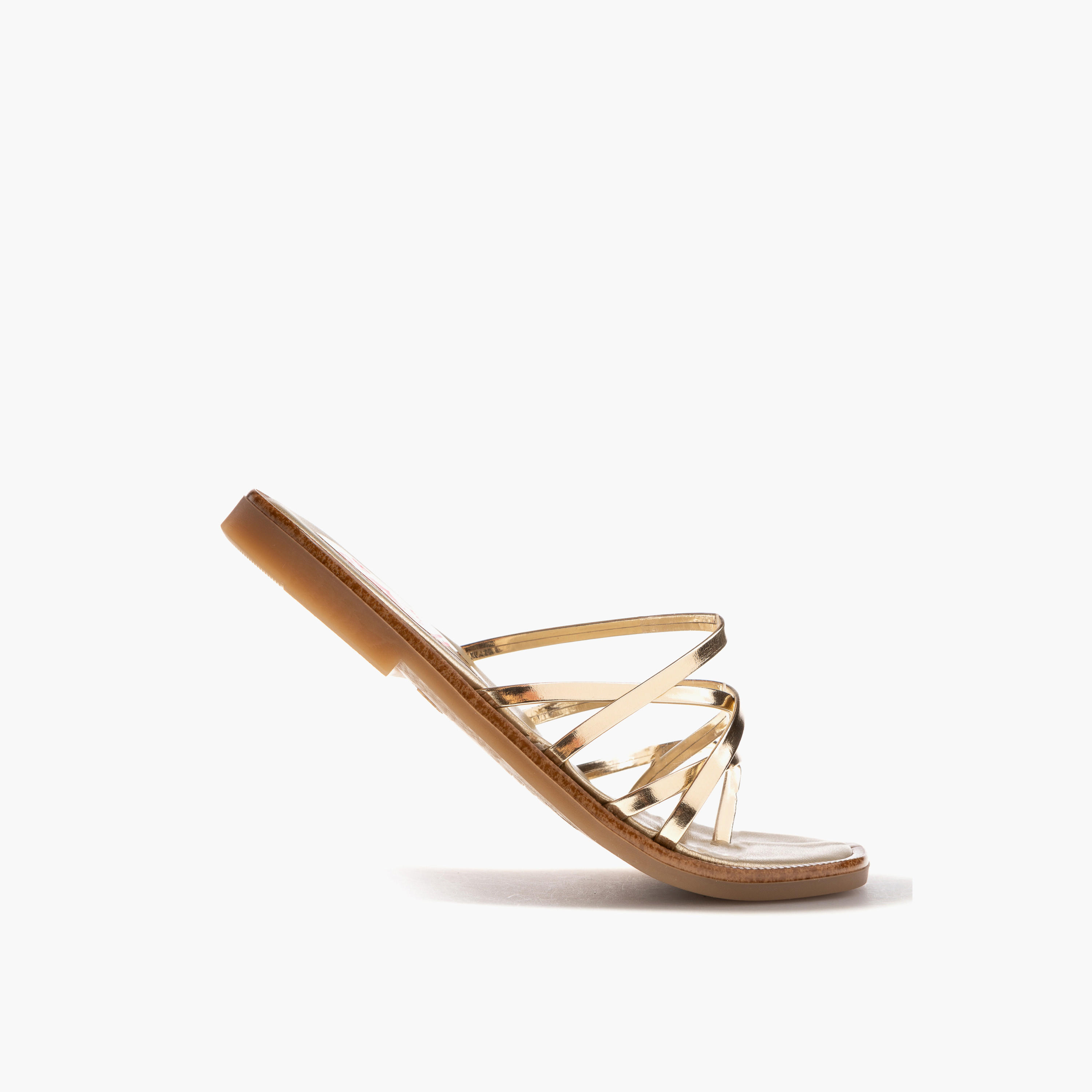 Pablosky Girls' Slip-On Cross Strap Sandals-girls-shoes-sandals-image-5