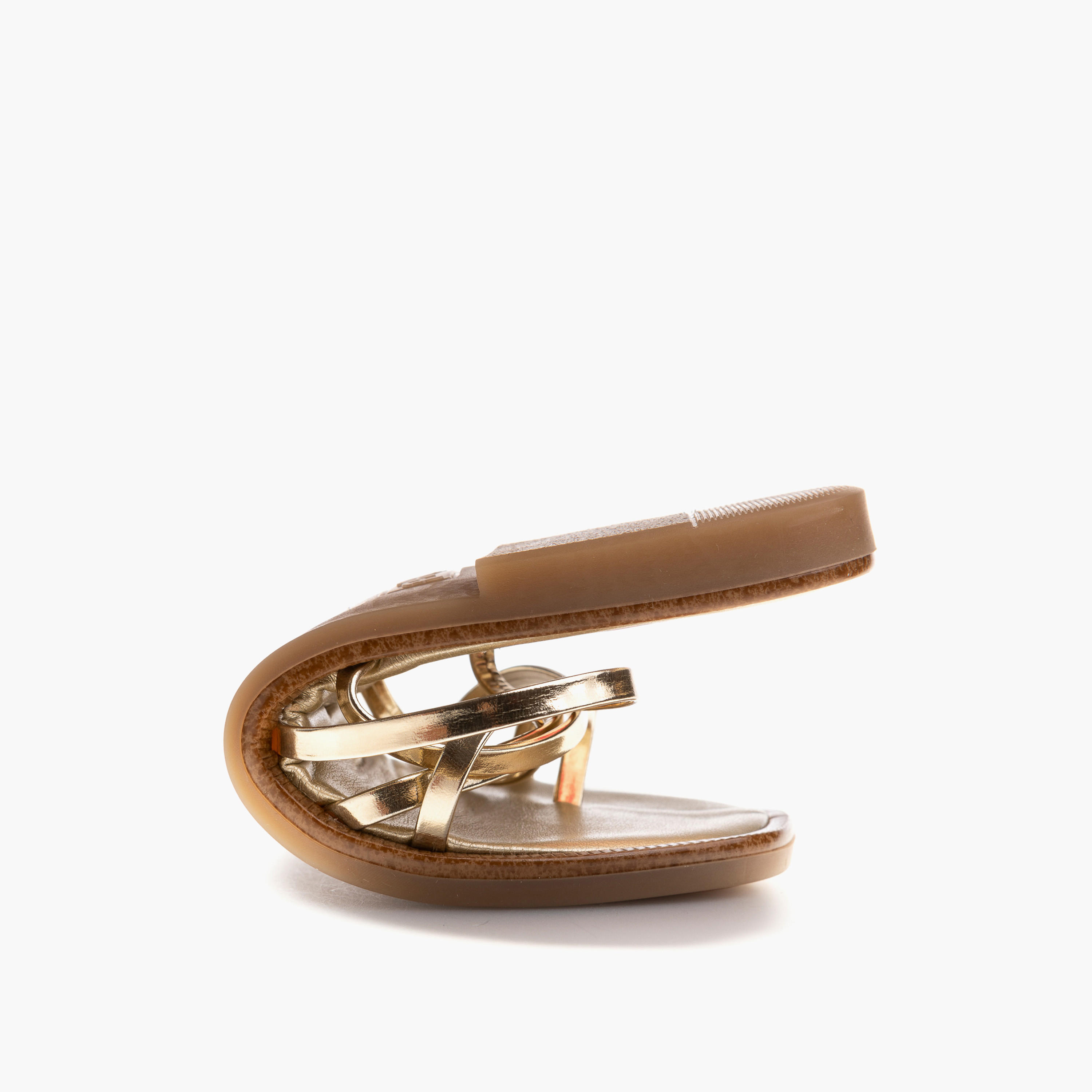 Pablosky Girls' Slip-On Cross Strap Sandals-girls-shoes-sandals-image-6