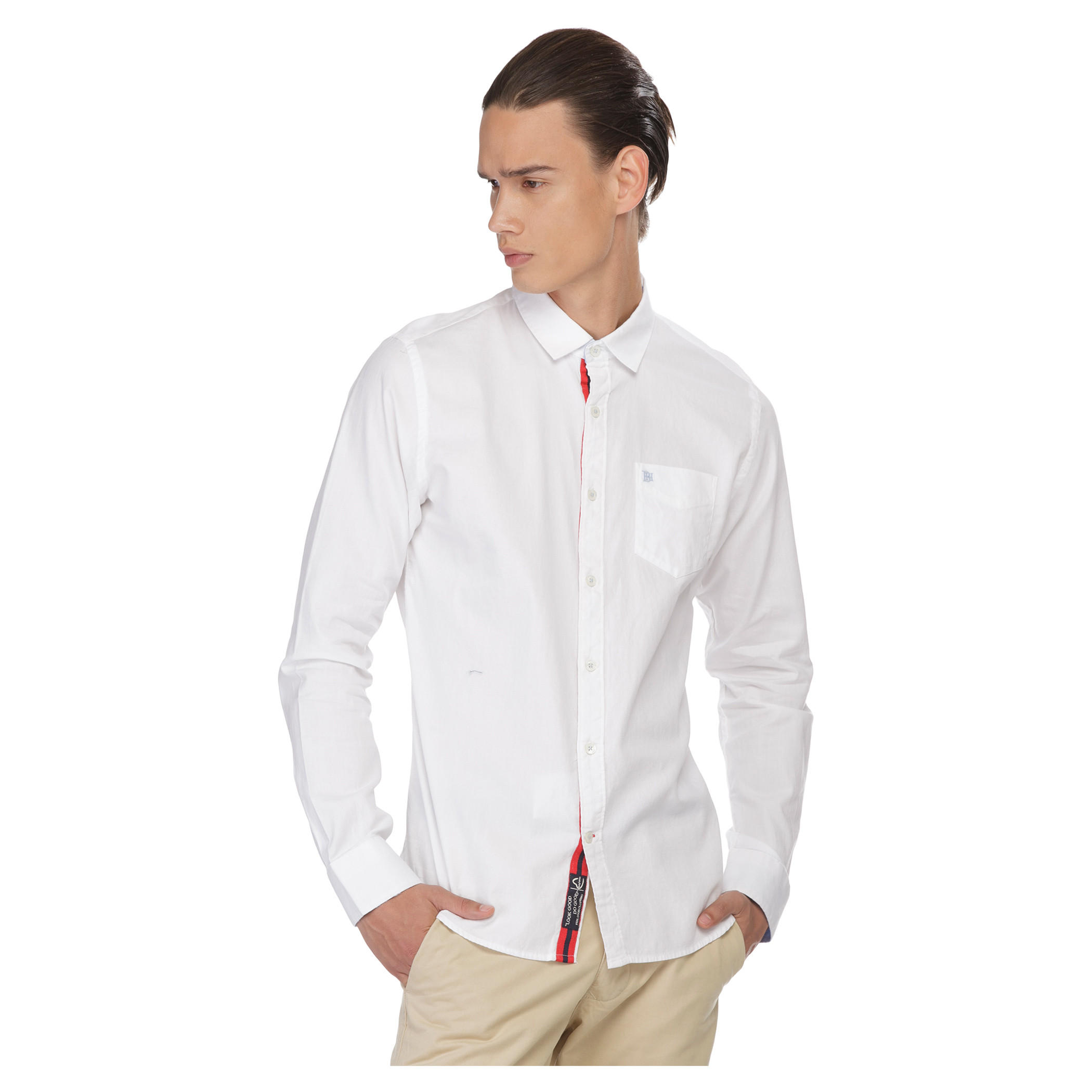 Being Human Solid Colour Shirt-men-clothing-shirts-image-1