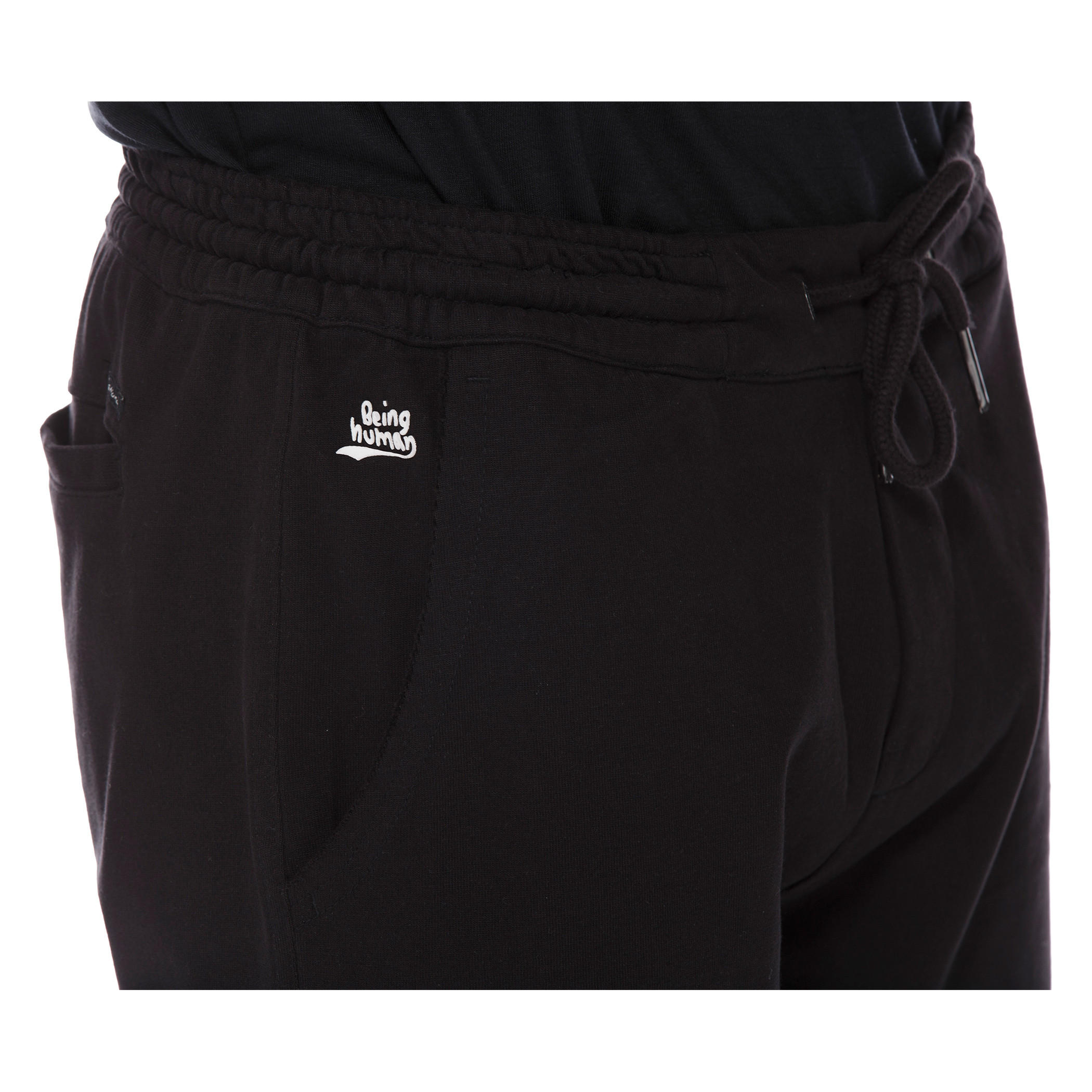 Being Human Solid Colour Shorts-men-clothing-bottoms-shorts-image-2