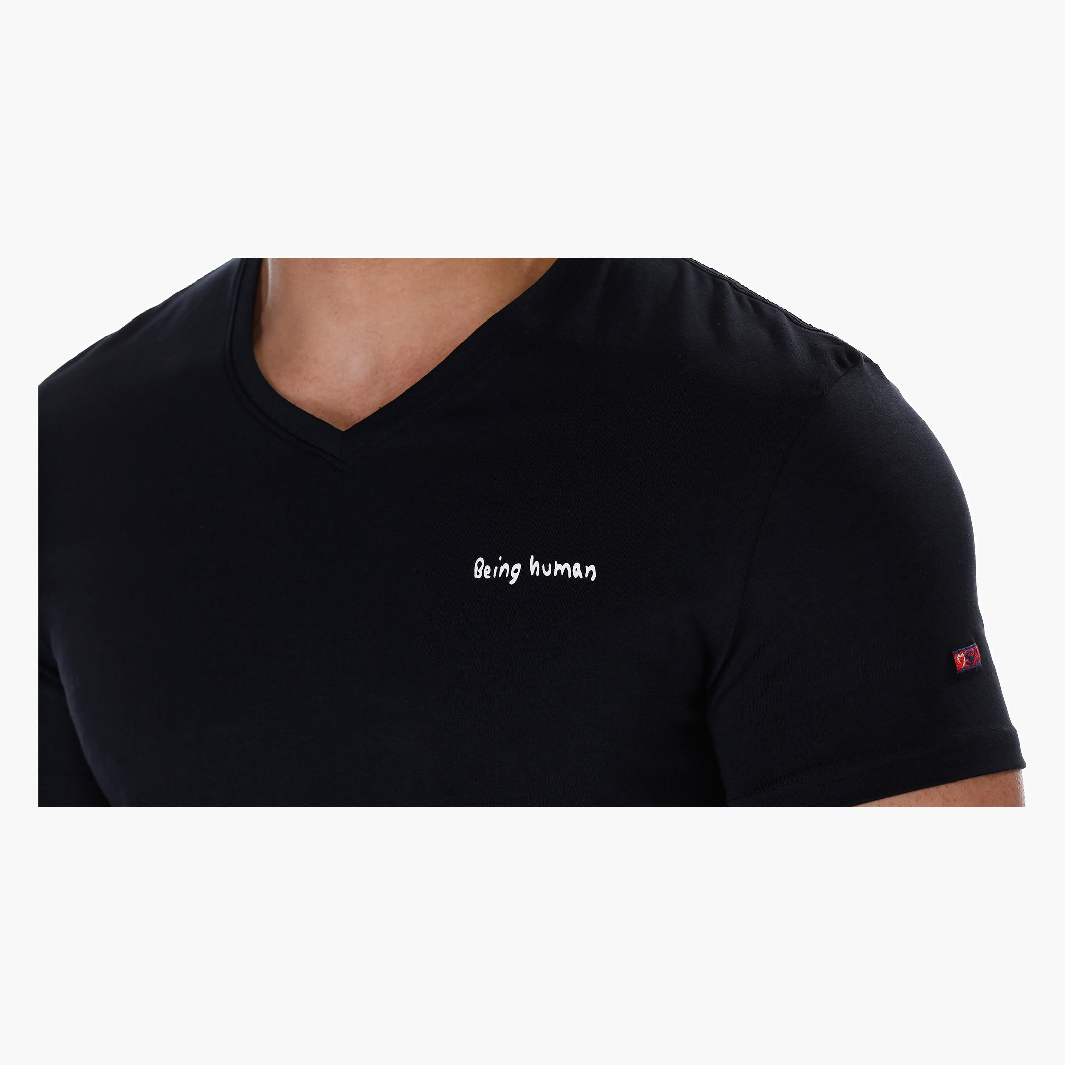 Being Human Solid Colour T-shirt-men-clothing-tshirtsandpolos-tshirts-image-4