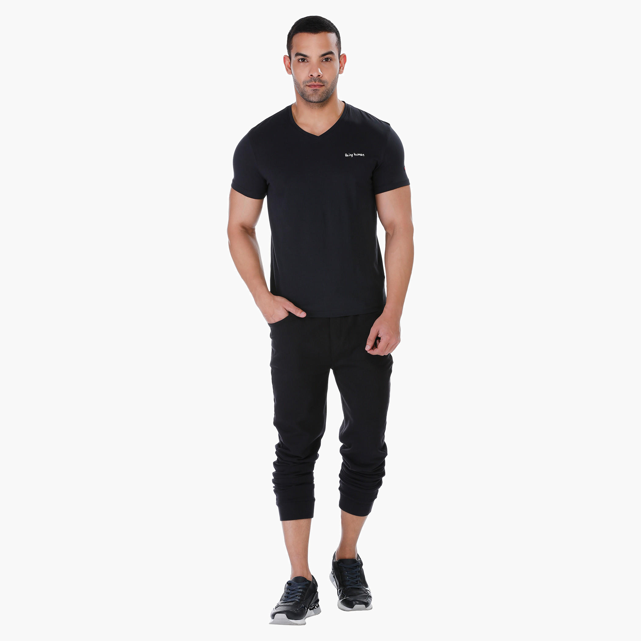 Being Human Solid Colour T-shirt-men-clothing-tshirtsandpolos-tshirts-image-5
