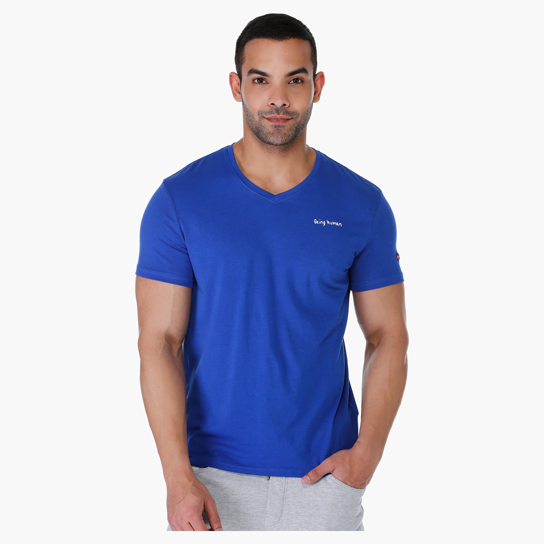 Being Human Solid Colour T-shirt-men-clothing-tshirtsandpolos-tshirts-image-5
