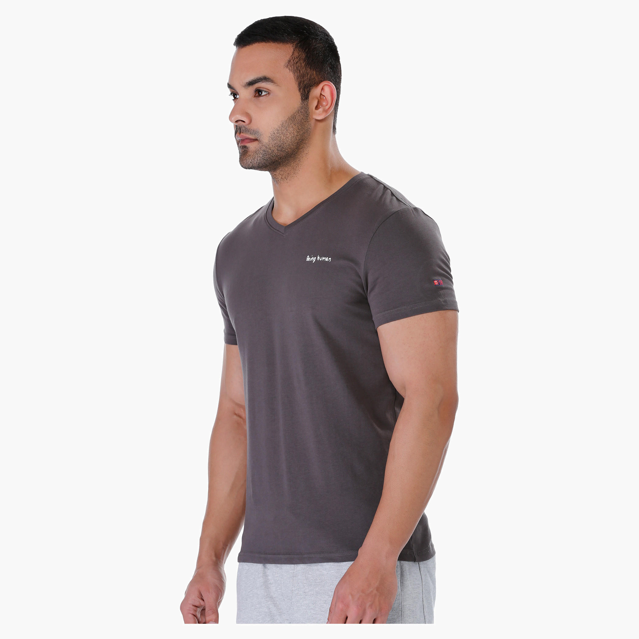 Being Human Solid Colour T-shirt-men-clothing-tshirtsandpolos-tshirts-image-13