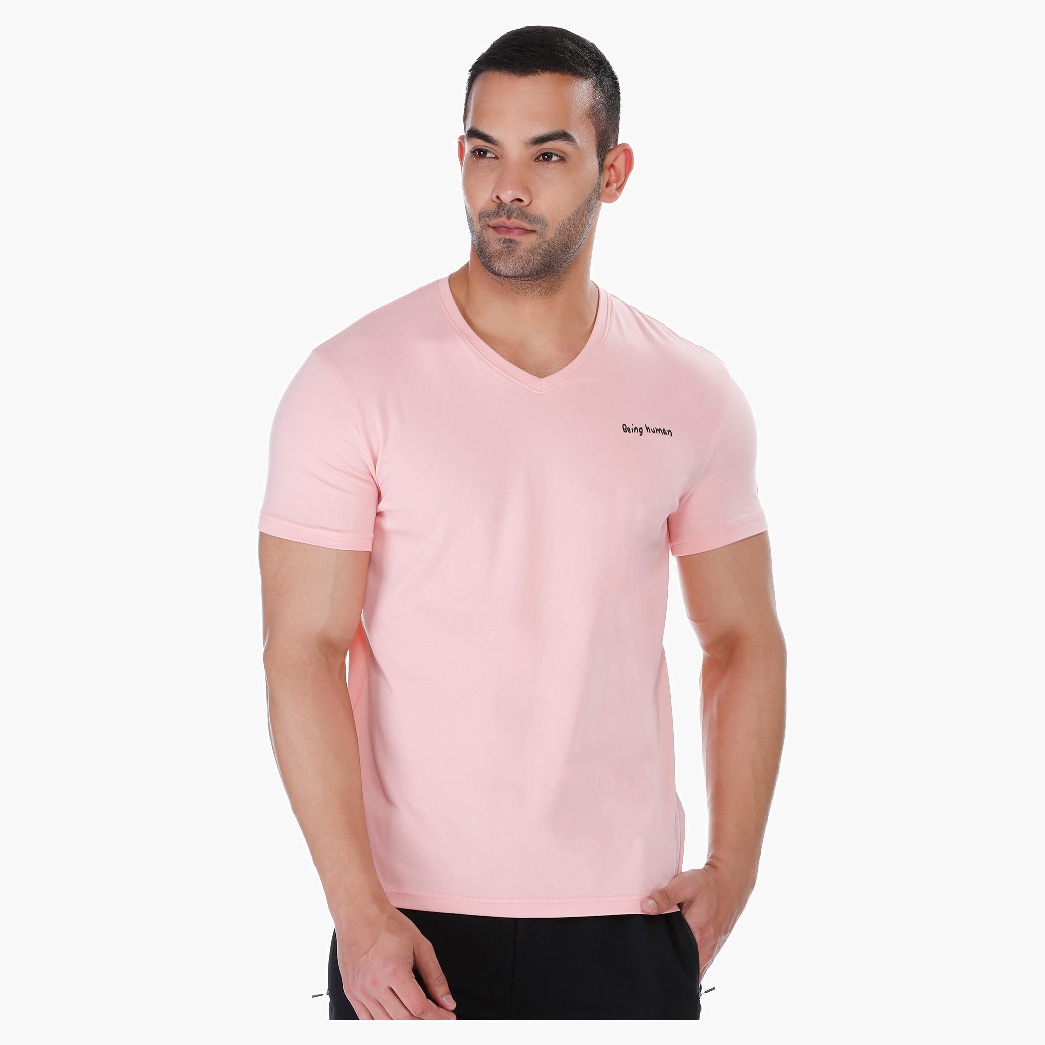 Being Human Solid Colour T-shirt-men-clothing-tshirtsandpolos-tshirts-image-16