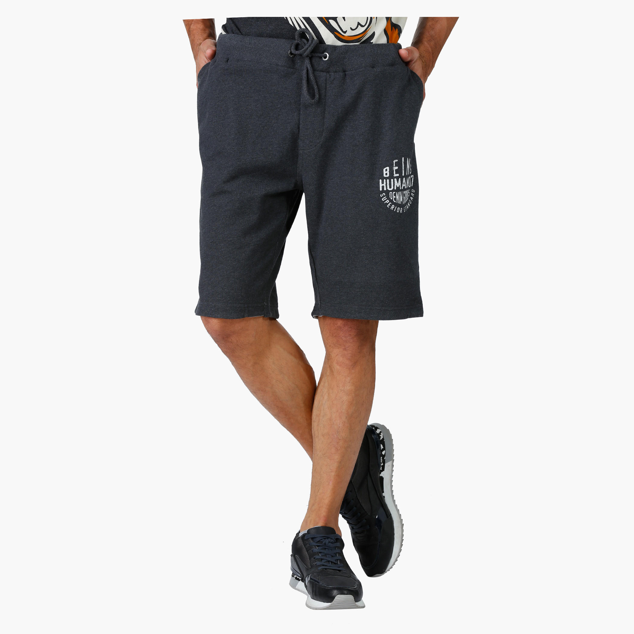 Being Human Cotton Shorts in Regular Fit-men-clothing-bottoms-shorts-image-5