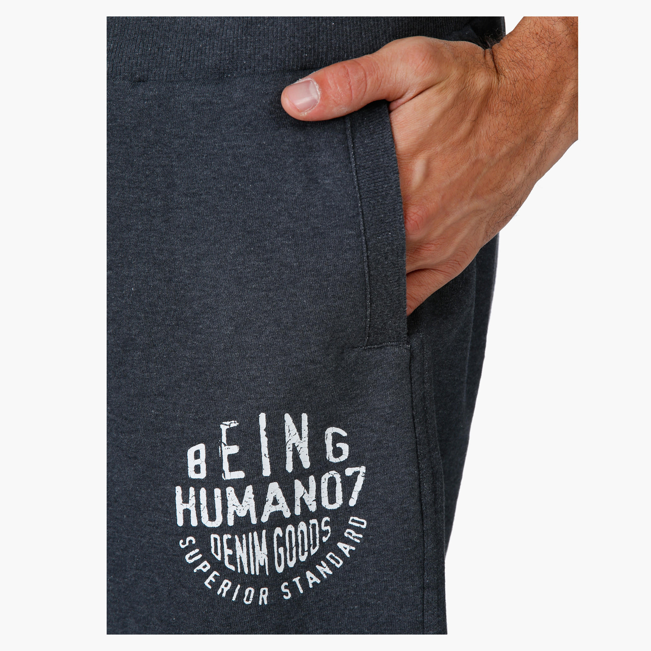 Being Human Cotton Shorts in Regular Fit-men-clothing-bottoms-shorts-image-2