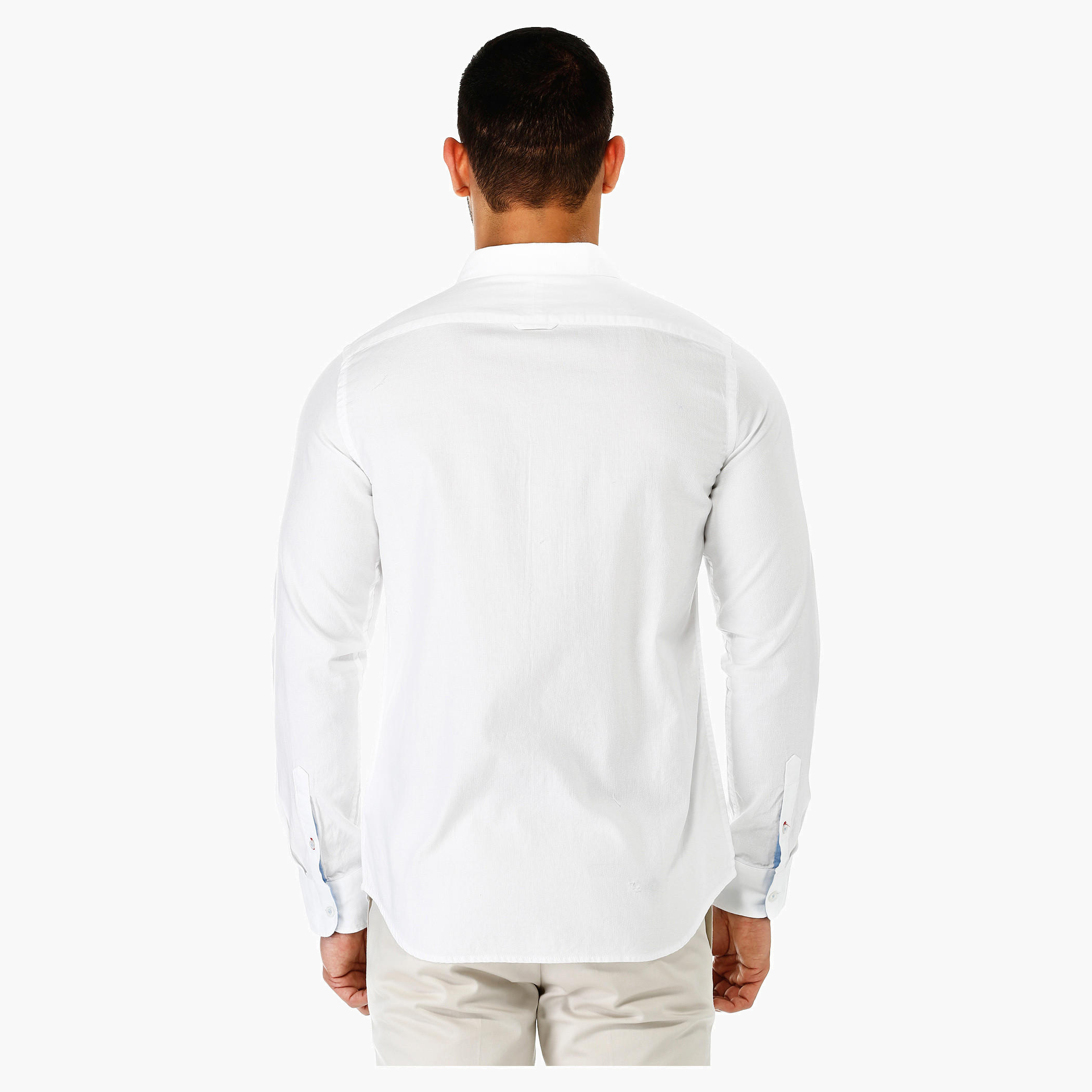 Being Human Solid Colour Shirt-men-clothing-shirts-image-2