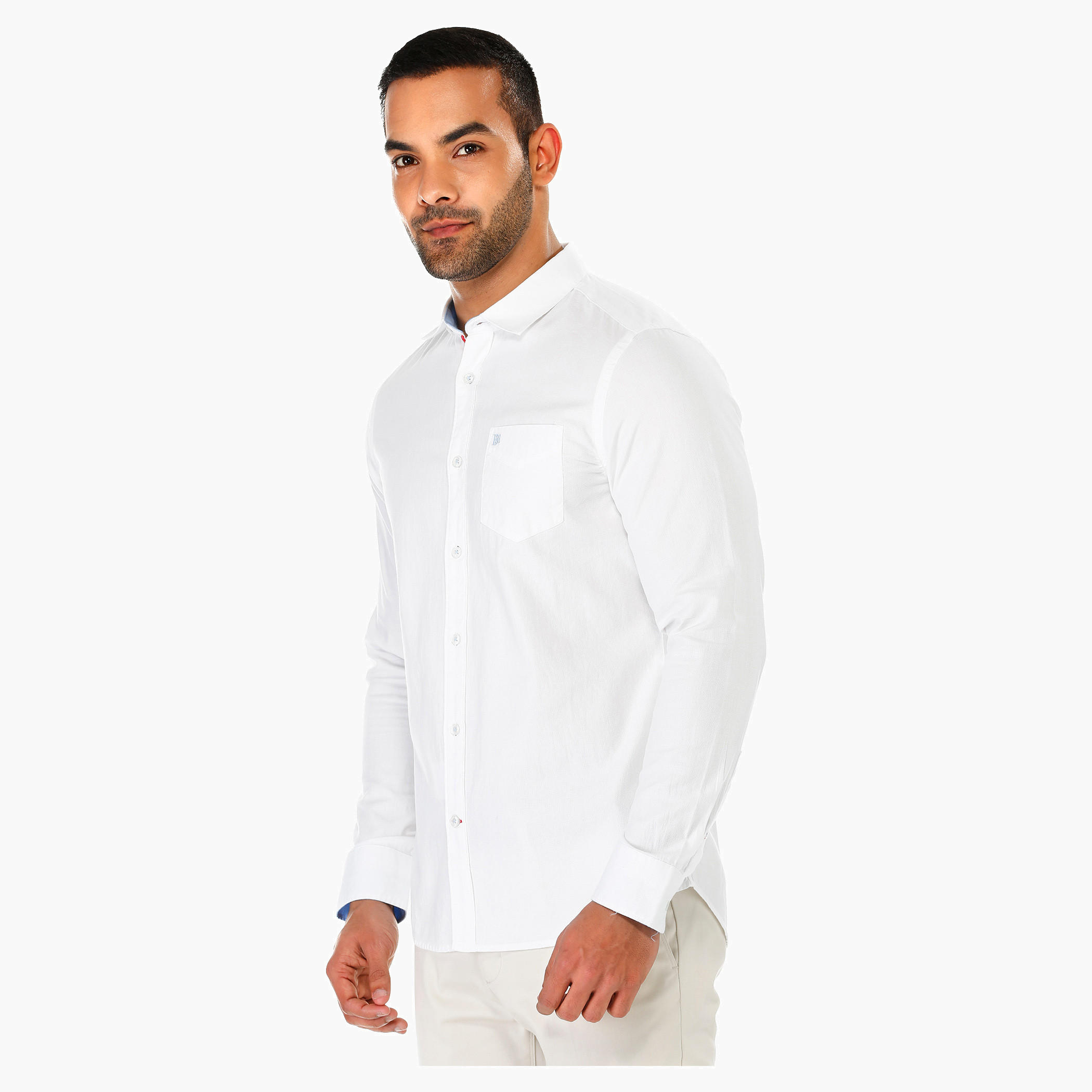 Being Human Solid Colour Shirt-men-clothing-shirts-image-3