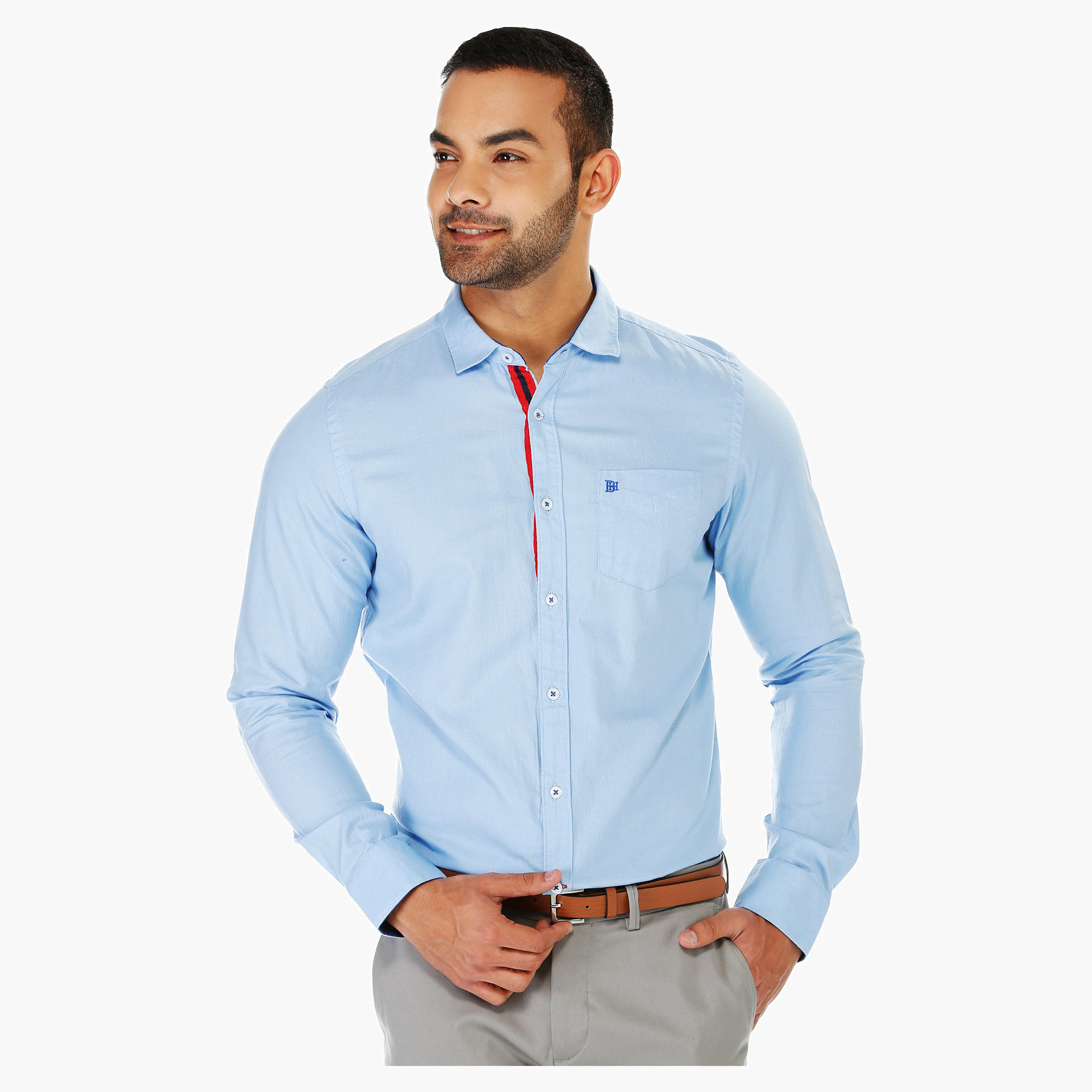 Being Human Solid Colour Shirt-men-clothing-shirts-image-6