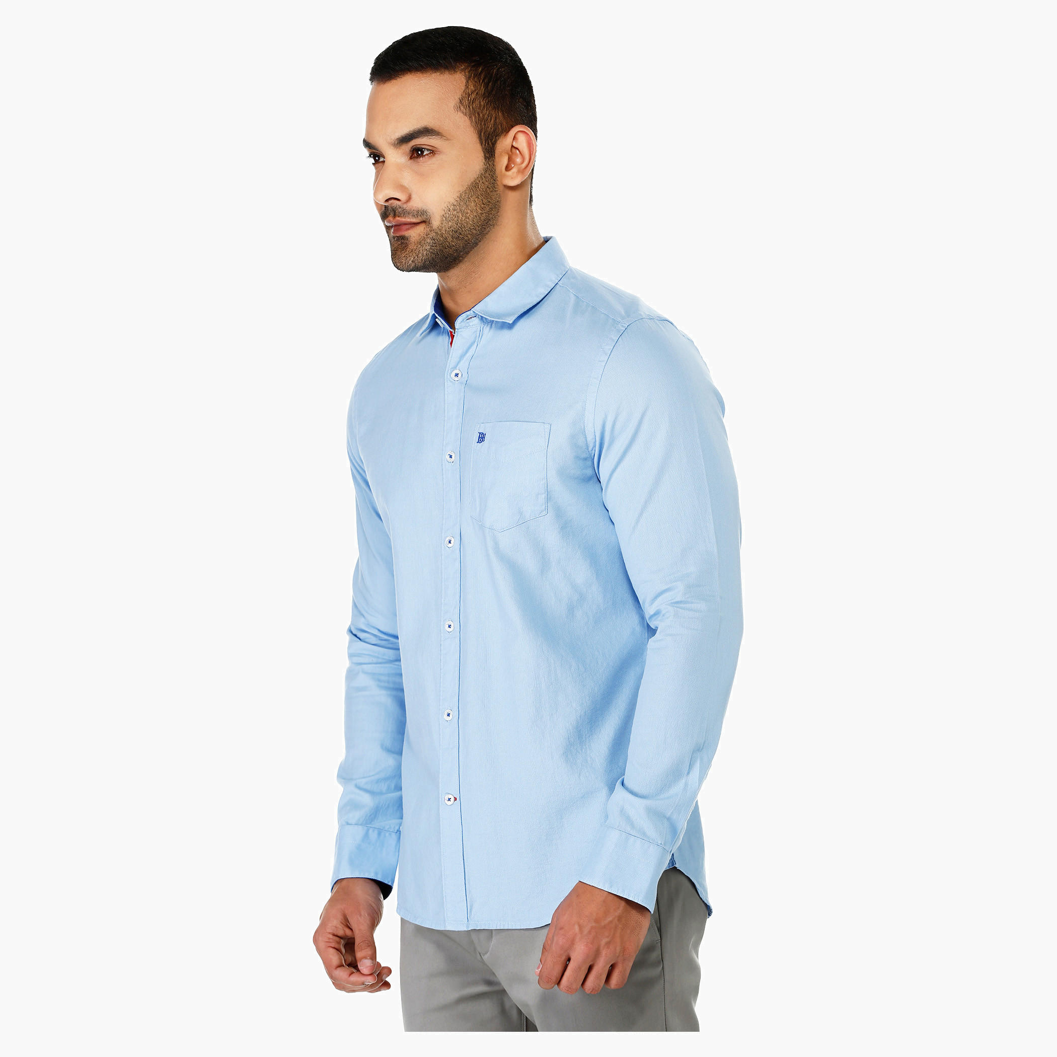 Being Human Solid Colour Shirt-men-clothing-shirts-image-8
