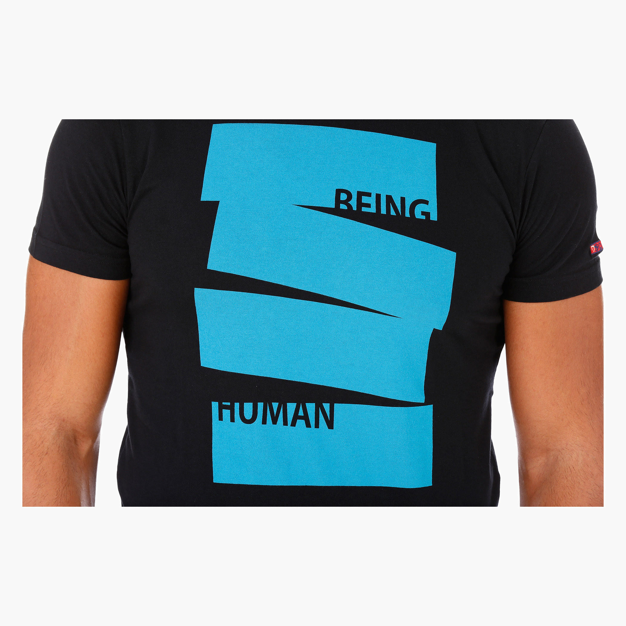 Being Human Printed Cotton T-Shirt in Short Sleeves-men-clothing-tshirtsandpolos-tshirts-image-2