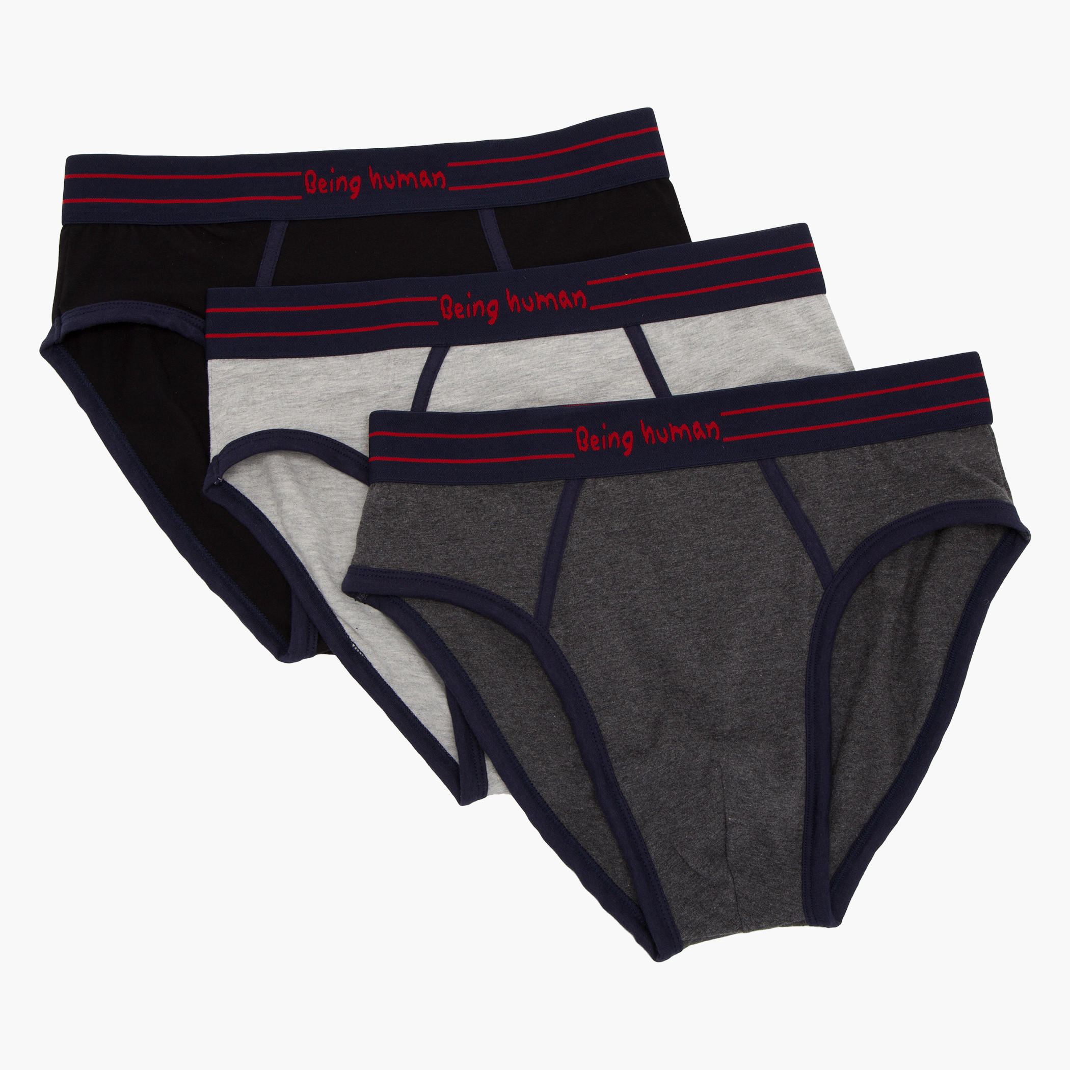Being Human Cotton Briefs - Set of 3-men-clothing-innerwear-underwear-image-1