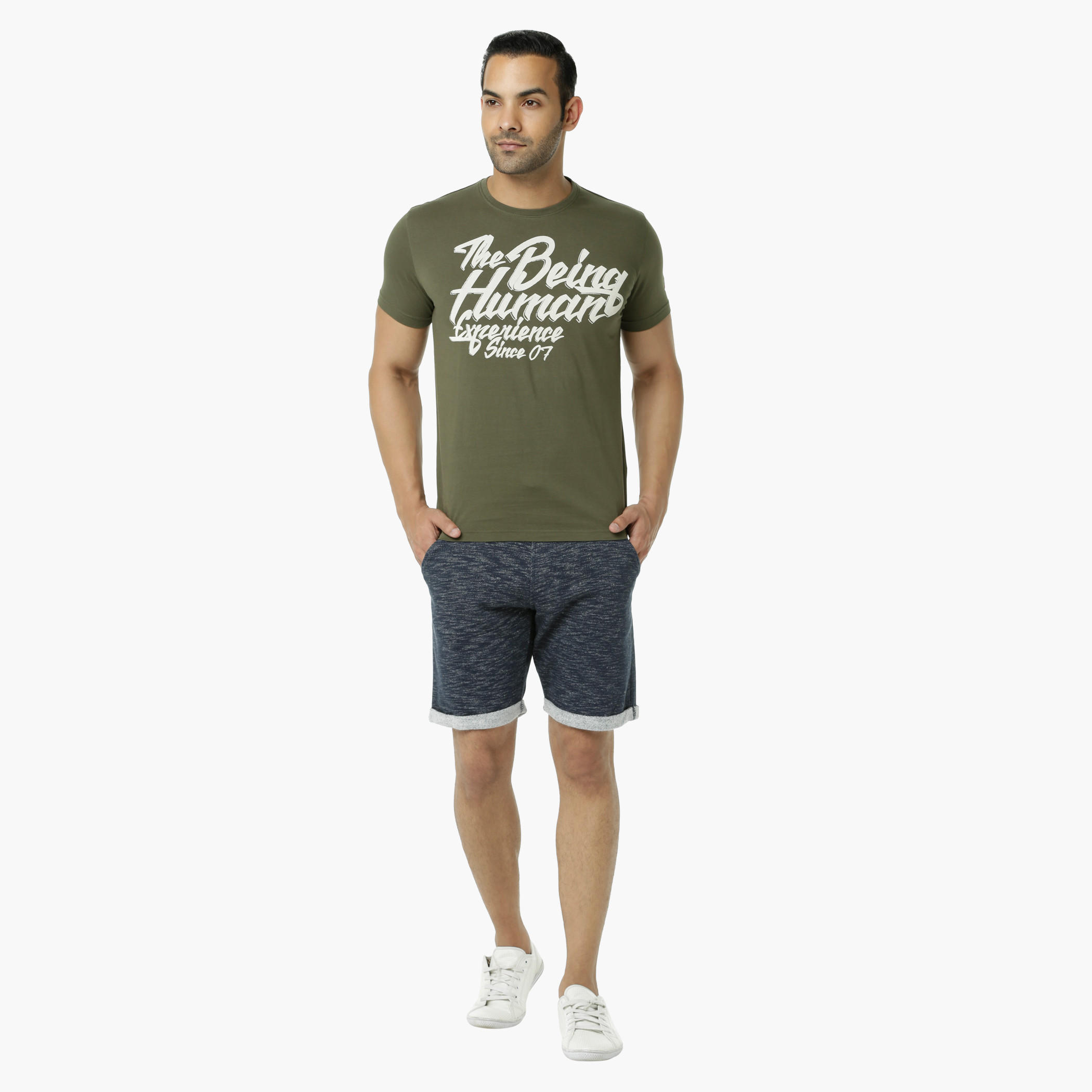 Being Human Printed Crew Neck Cotton T-Shirt with Short Sleeves-men-clothing-tshirtsandpolos-tshirts-image-5