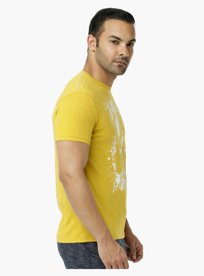 Being Human Printed Crew Neck Cotton T-Shirt with Short Sleeves-men-clothing-tshirtsandpolos-tshirts-image-3