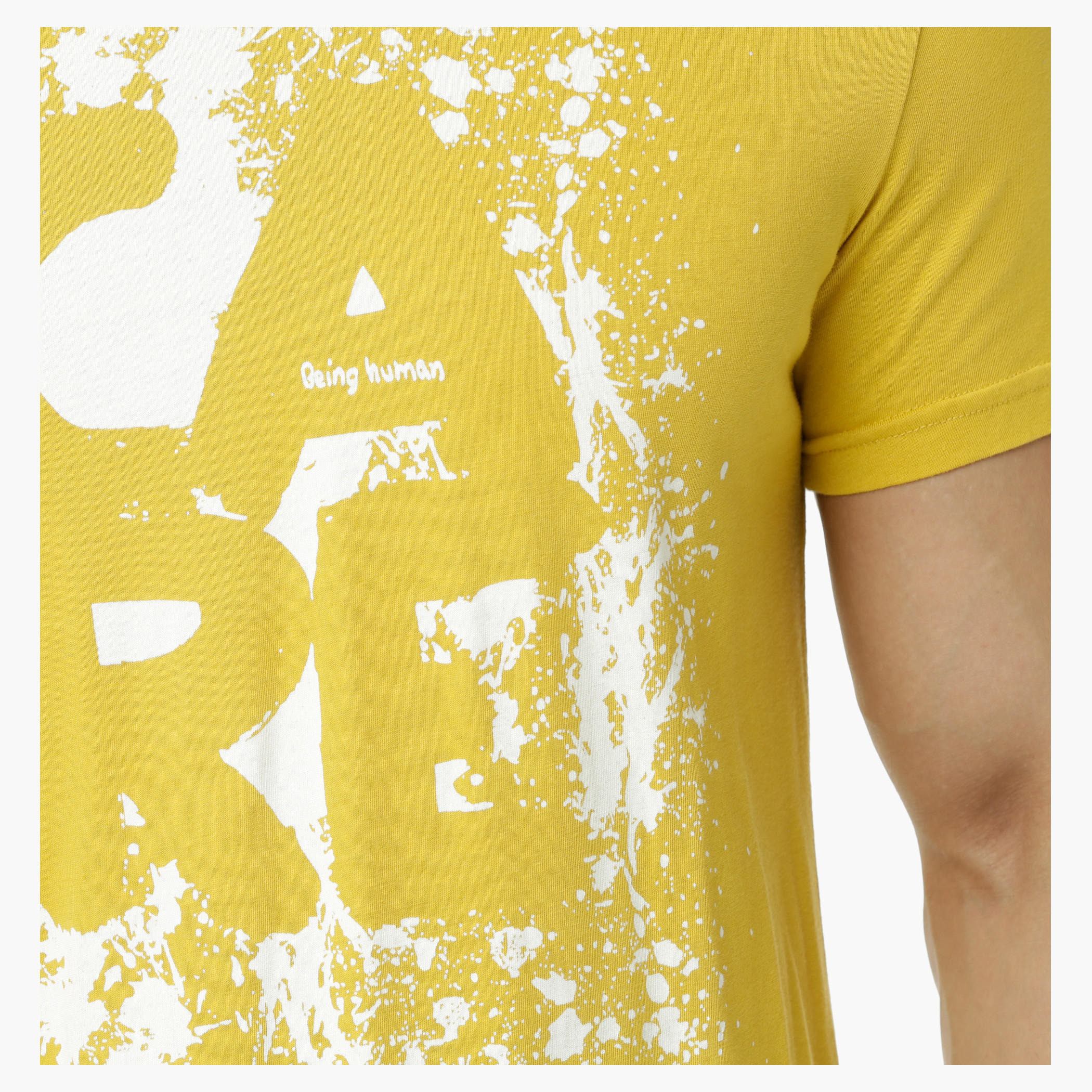 Being Human Printed Crew Neck Cotton T-Shirt with Short Sleeves-men-clothing-tshirtsandpolos-tshirts-image-4