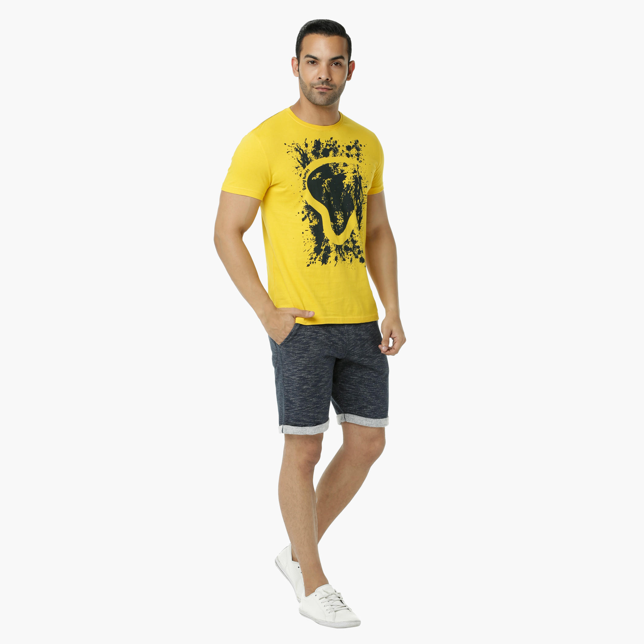 Being Human Printed Crew Neck Cotton T-Shirt with Short Sleeves-men-clothing-tshirtsandpolos-tshirts-image-5