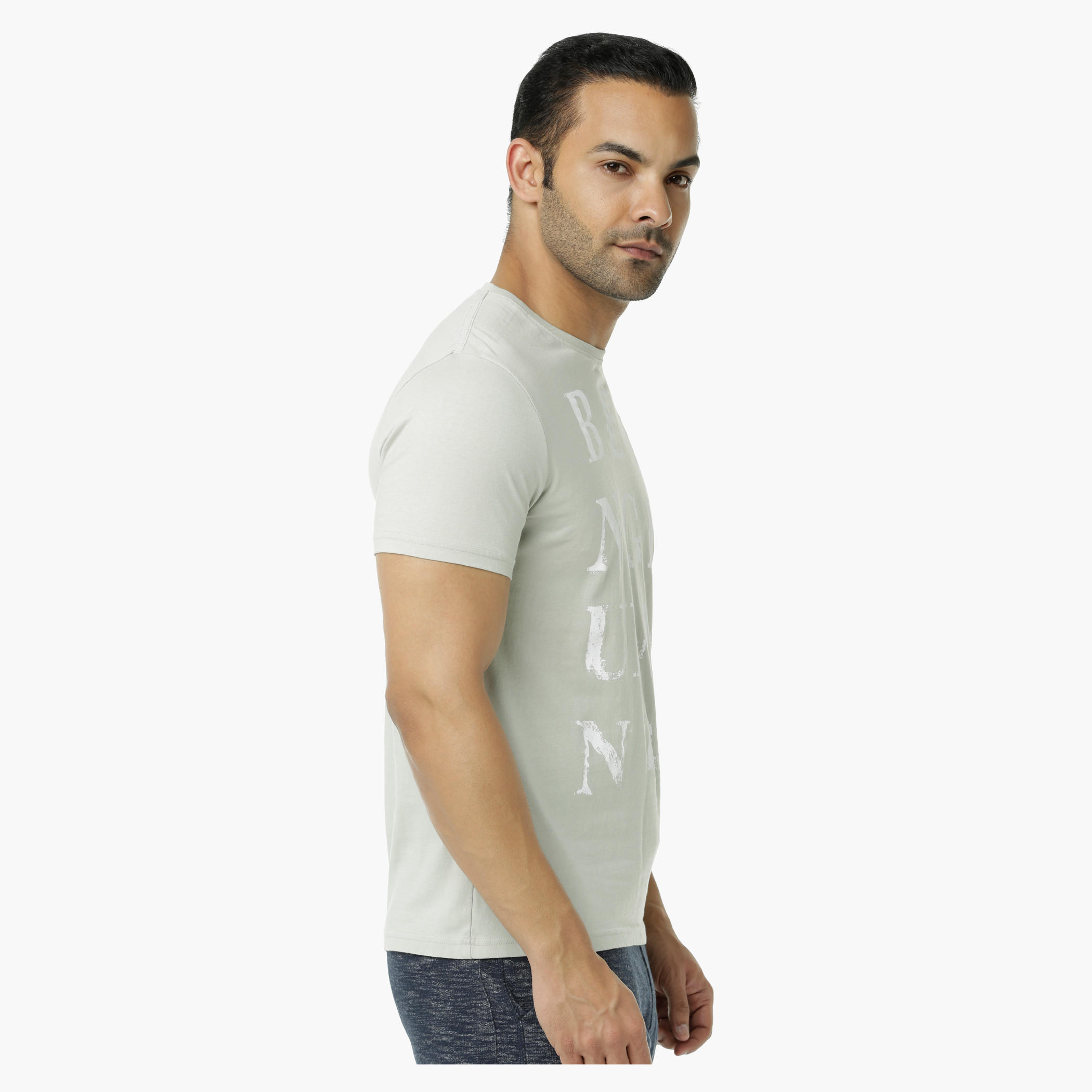 Being Human Printed Crew Neck Cotton T-Shirt with Short Sleeves-men-clothing-tshirtsandpolos-tshirts-image-3