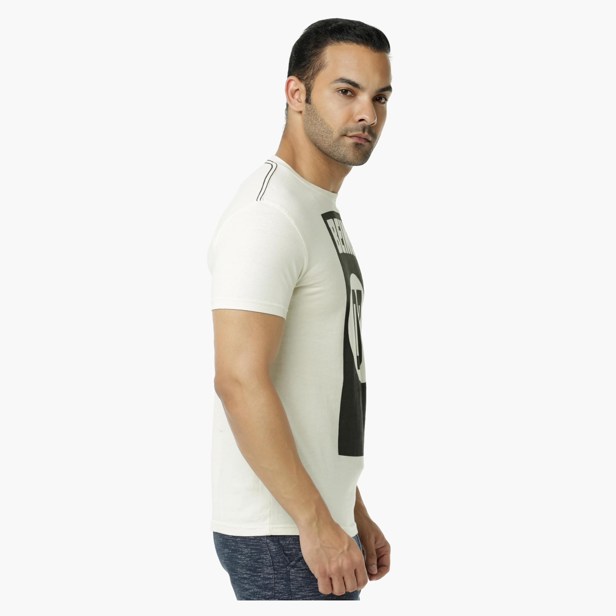 Being Human Printed Crew Neck Cotton T-Shirt with Short Sleeves-men-clothing-tshirtsandpolos-tshirts-image-3