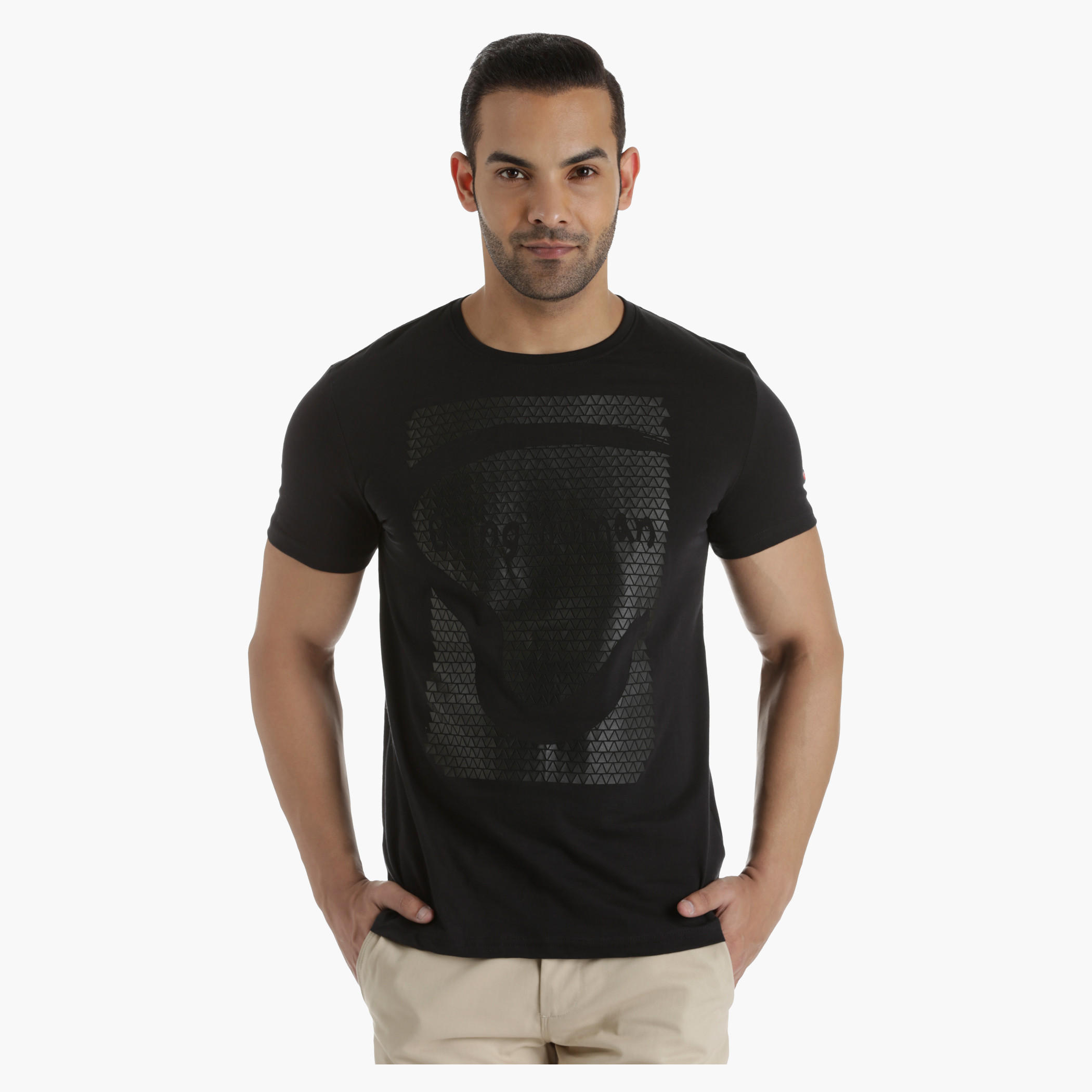 Being Human Cotton T-Shirt with Crew Neck in Regular Fit-men-clothing-tshirtsandpolos-tshirts-image-6
