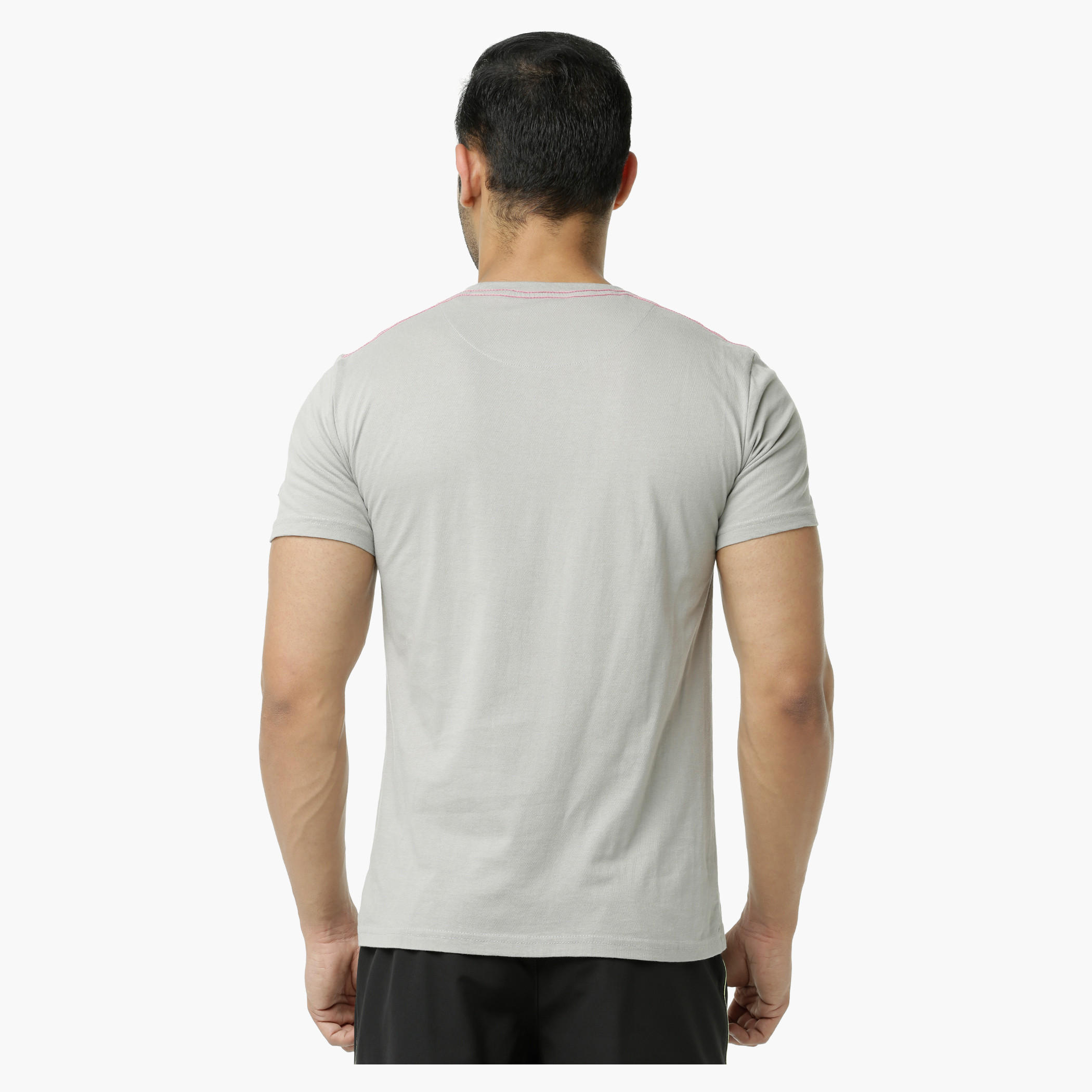 Being Human Printed Crew Neck Cotton T-Shirt with Short Sleeves-men-clothing-tshirtsandpolos-tshirts-image-2