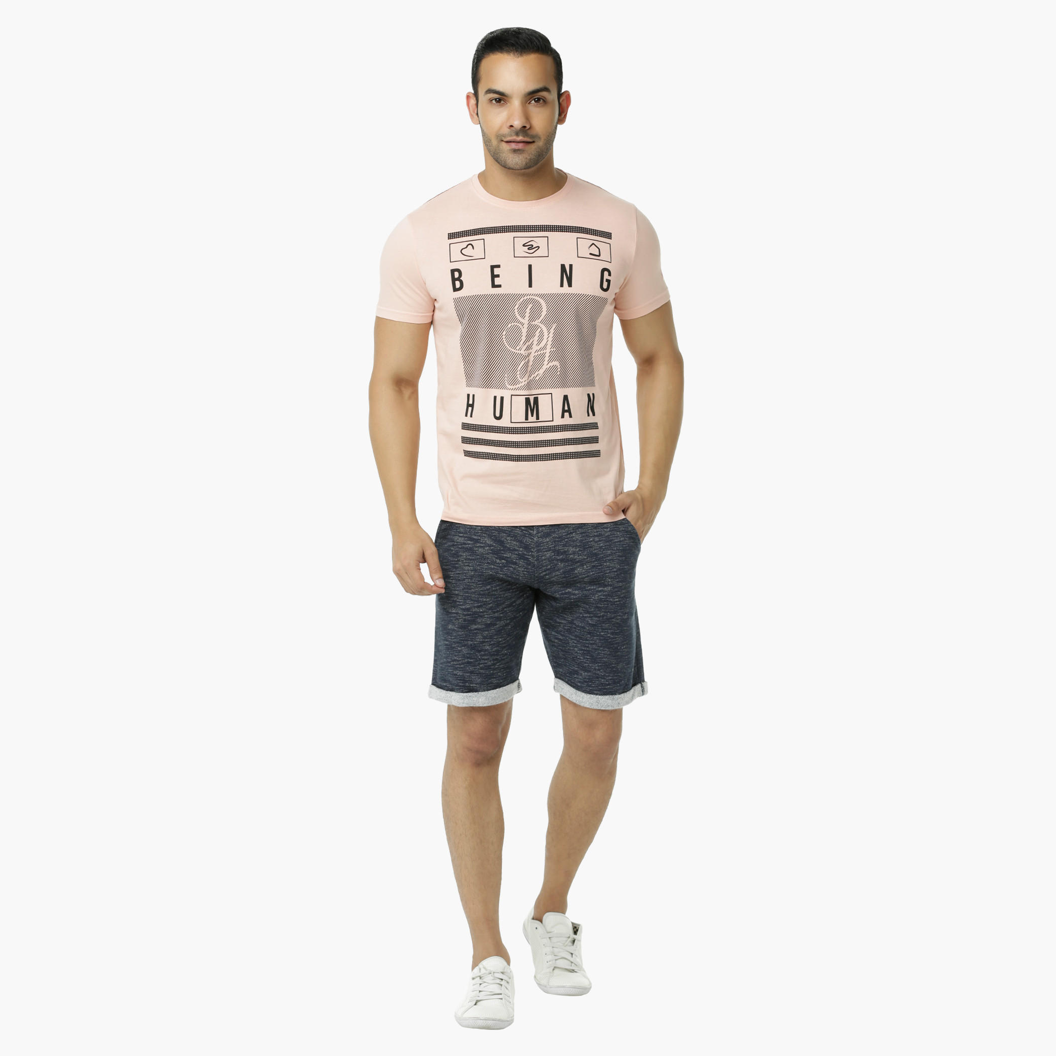 Being Human Printed Crew Neck Cotton T-Shirt with Short Sleeves-men-clothing-tshirtsandpolos-tshirts-image-5