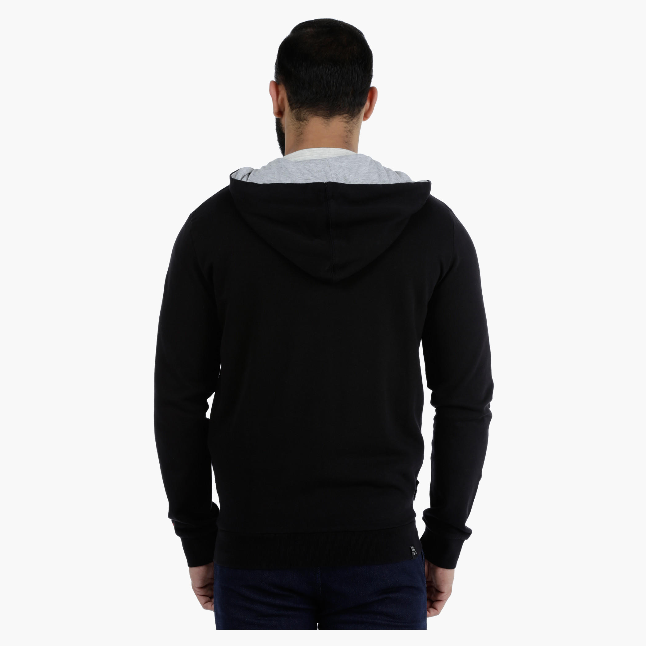 Being Human Printed Cotton Sweatshirt with Hood-men-winterwear-hoodiesandsweatshirts-image-2