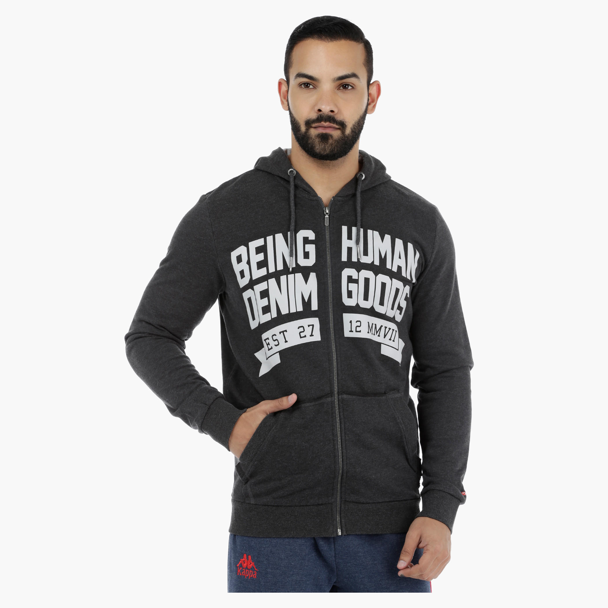 Being Human Printed Cotton Hooded Sweat Jacket-men-winterwear-hoodiesandsweatshirts-image-1
