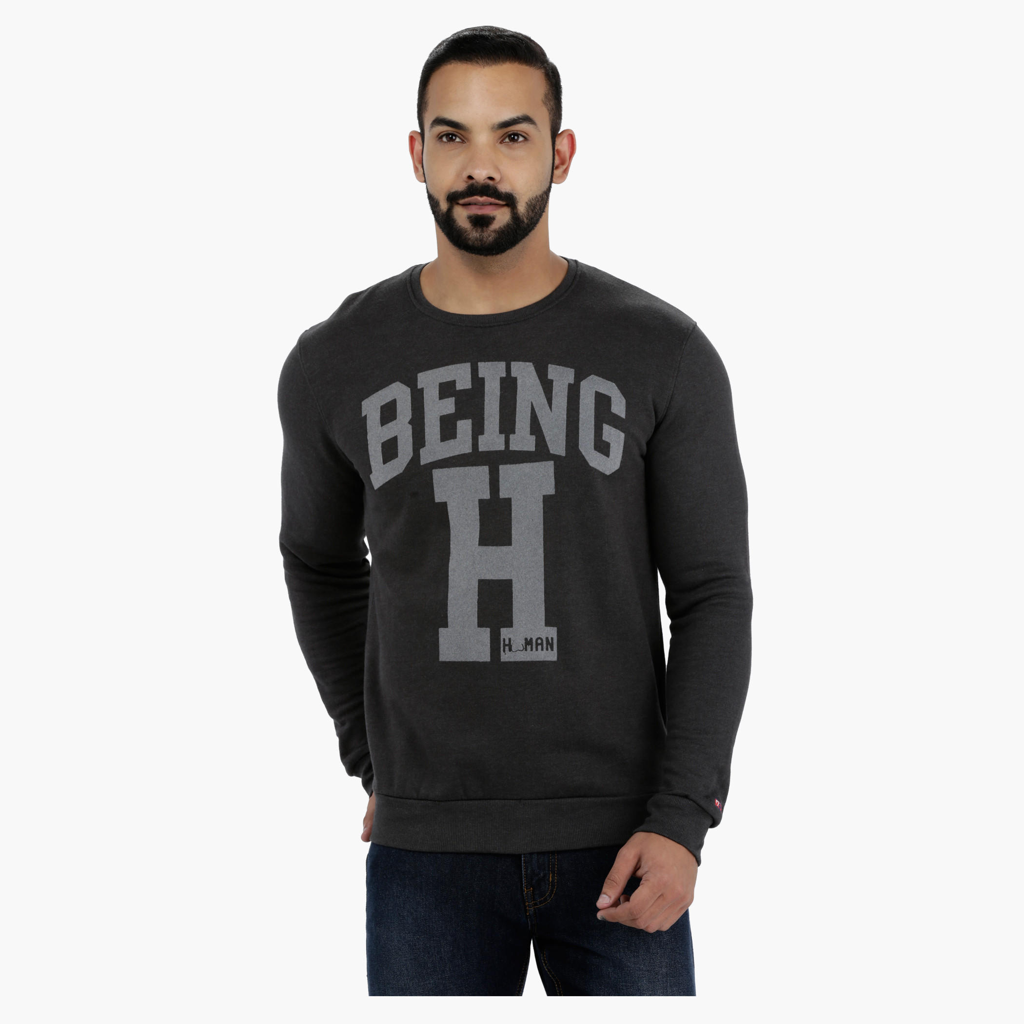 Being Human Printed Cotton Sweatshirt-men-winterwear-hoodiesandsweatshirts-image-10