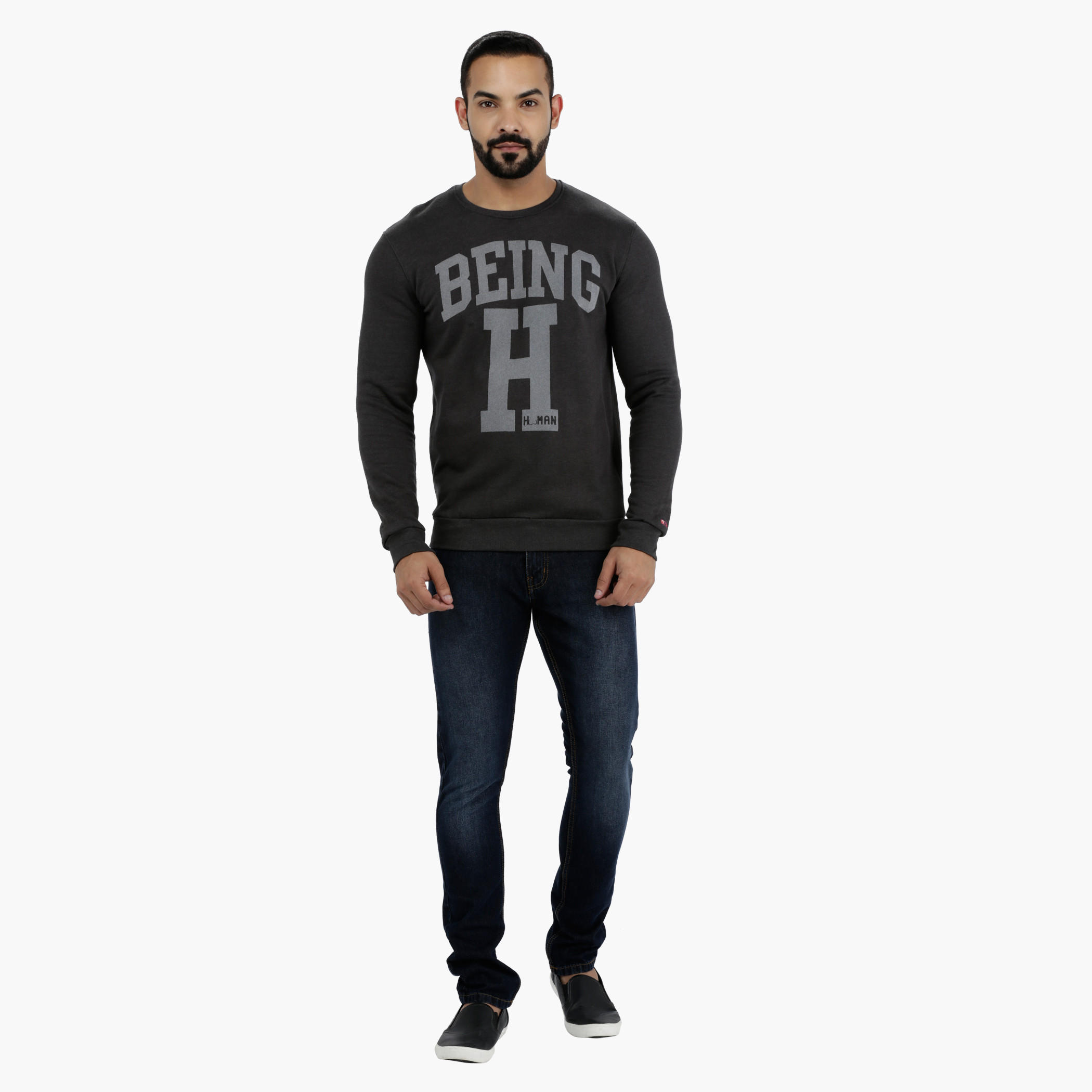 Being Human Printed Cotton Sweatshirt-men-winterwear-hoodiesandsweatshirts-image-6