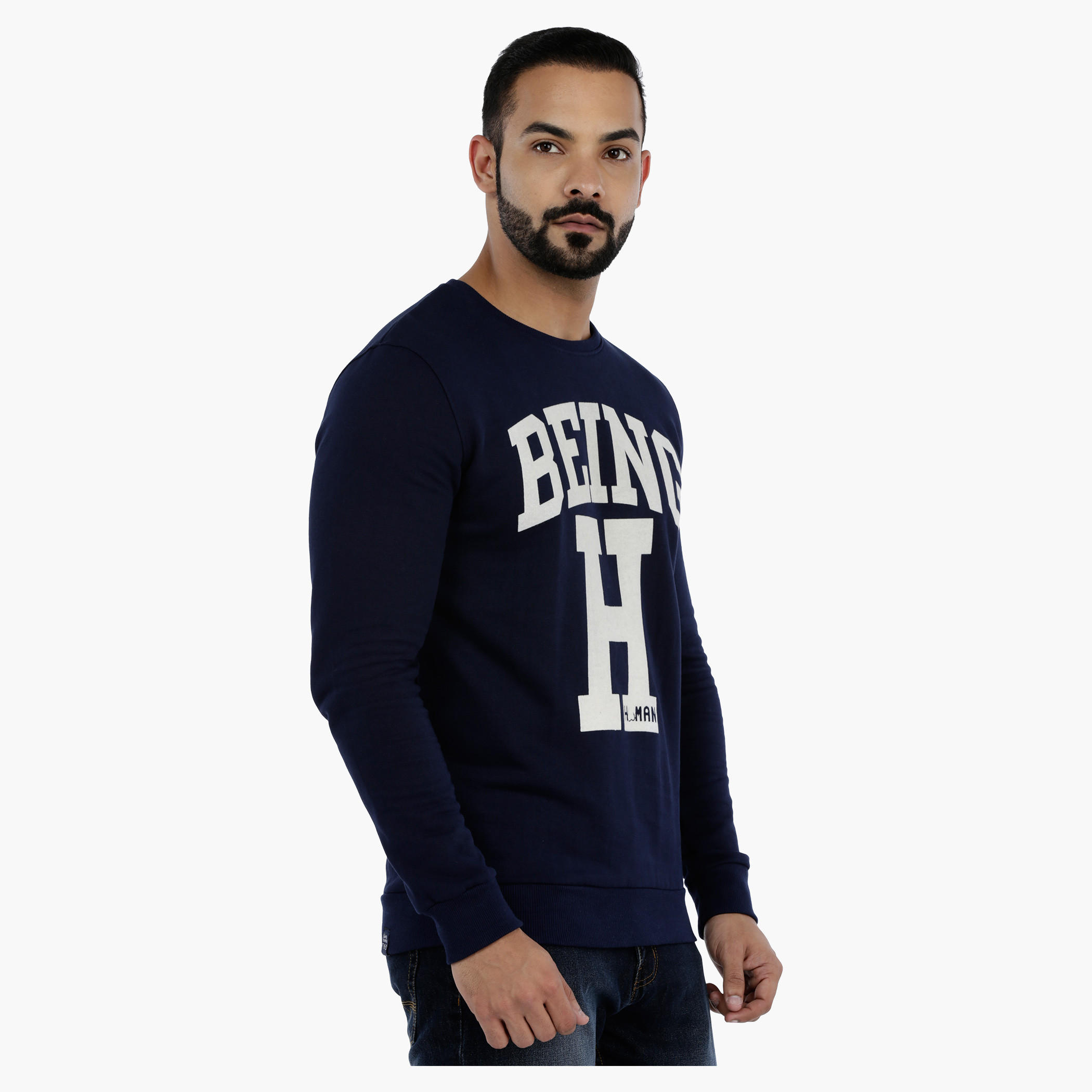 Being Human Printed Sweatshirt-men-winterwear-hoodiesandsweatshirts-image-3