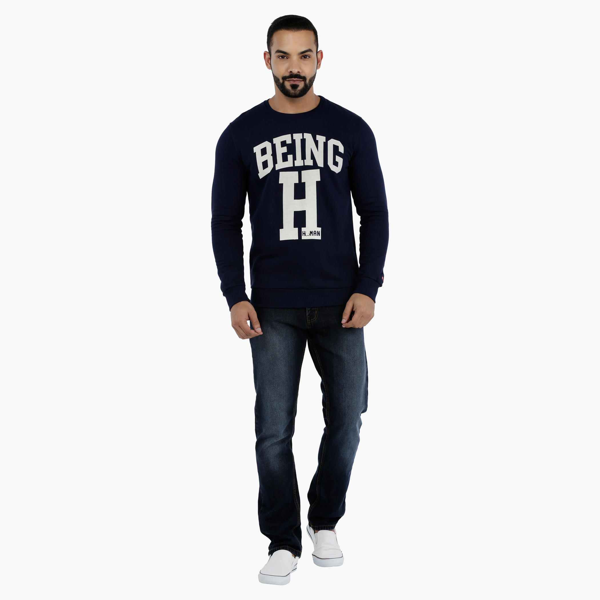 Being Human Printed Sweatshirt-men-winterwear-hoodiesandsweatshirts-image-5