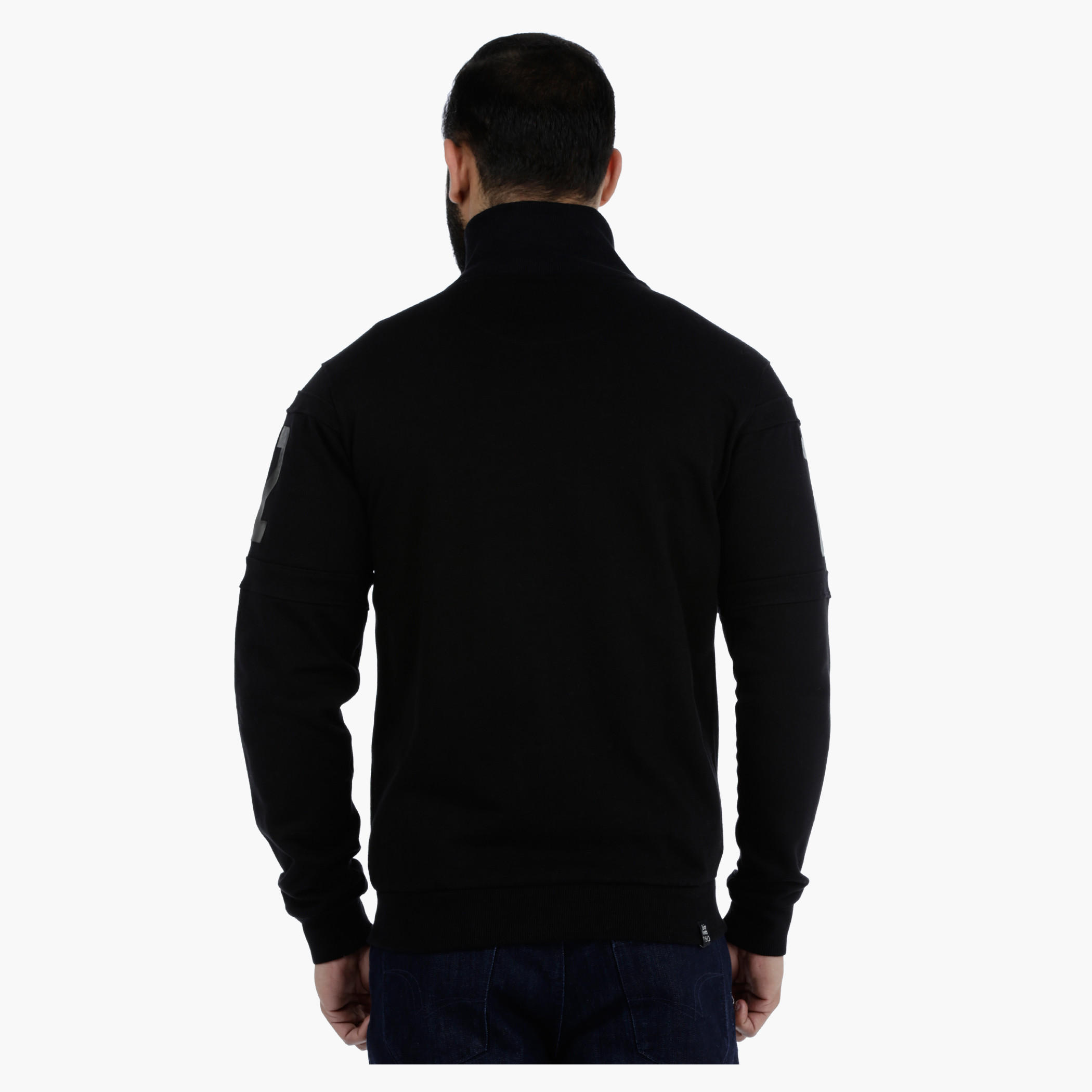Being Human Printed Cotton Sweatshirt with High Neck-men-winterwear-hoodiesandsweatshirts-image-2