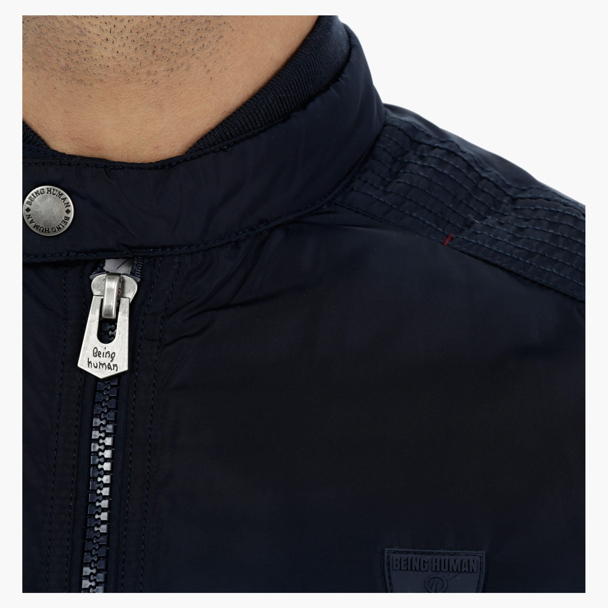 Being Human Long Sleeves Jacket with Zippered Closure-men-clothing-jacketsandblazers-jackets-image-2