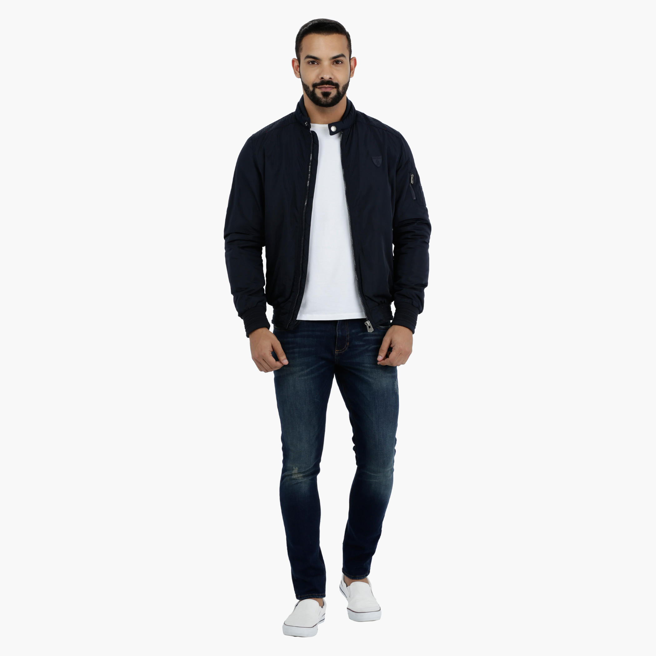 Being Human Long Sleeves Jacket with Zippered Closure-men-clothing-jacketsandblazers-jackets-image-5