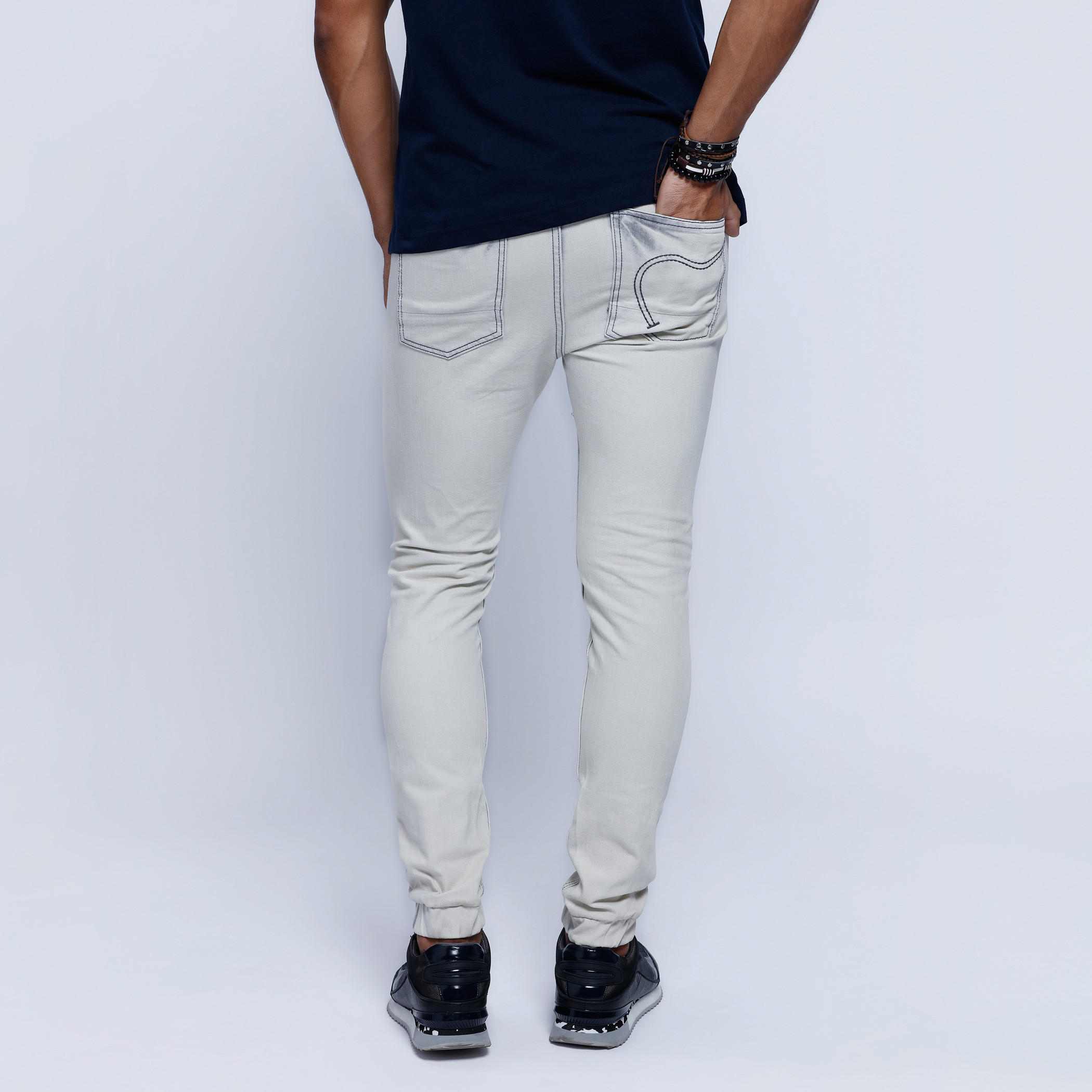 Full Length Denim Cuffed Jeans-men-clothing-bottoms-jeans-image-4