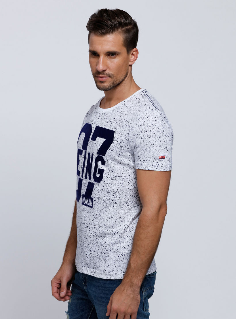 Printed Short Sleeves T-Shirt with Round Neck-men-clothing-tshirtsandpolos-tshirts-image-3