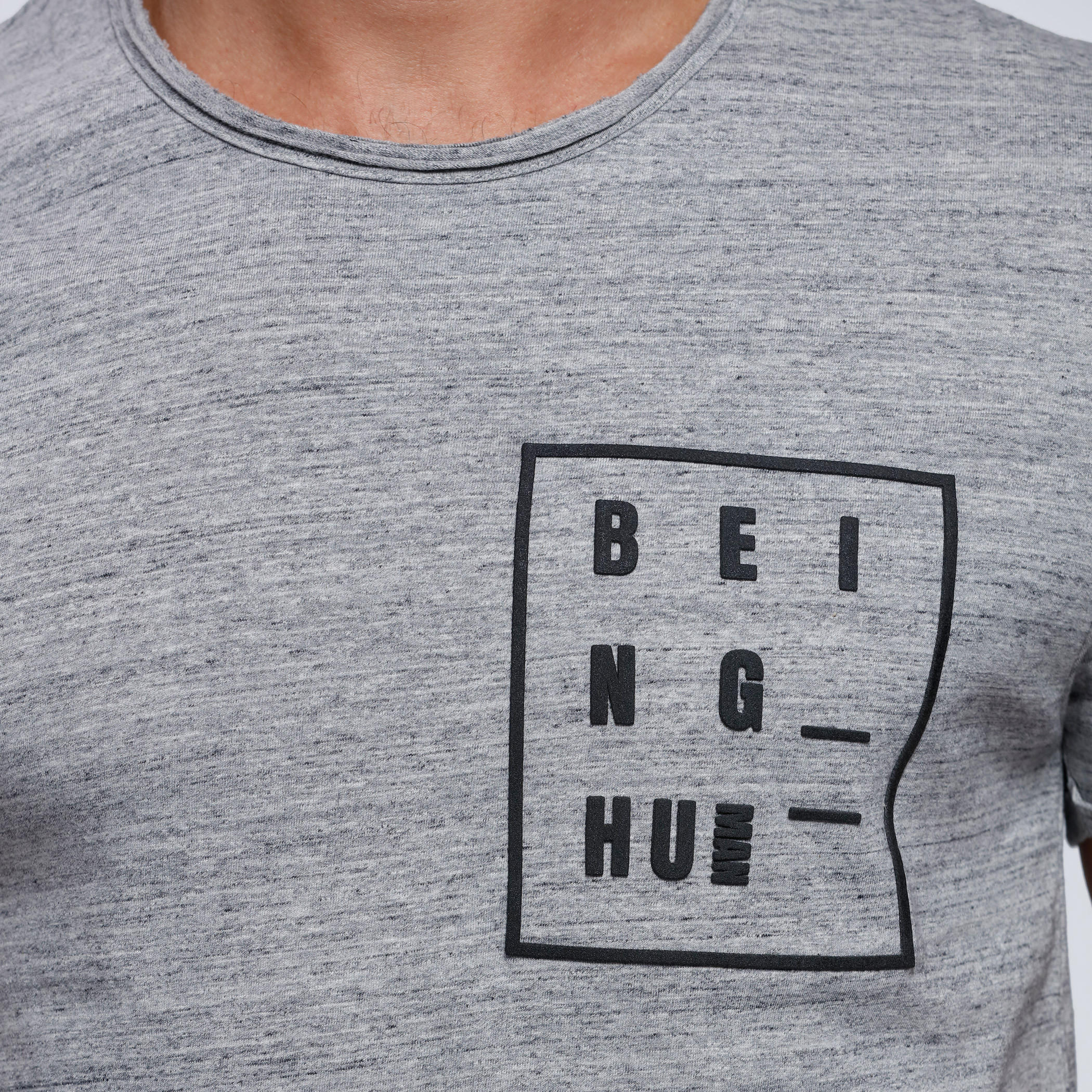 Being Human Printed Round Neck T-Shirt with Short Sleeves-men-clothing-tshirtsandpolos-tshirts-image-4