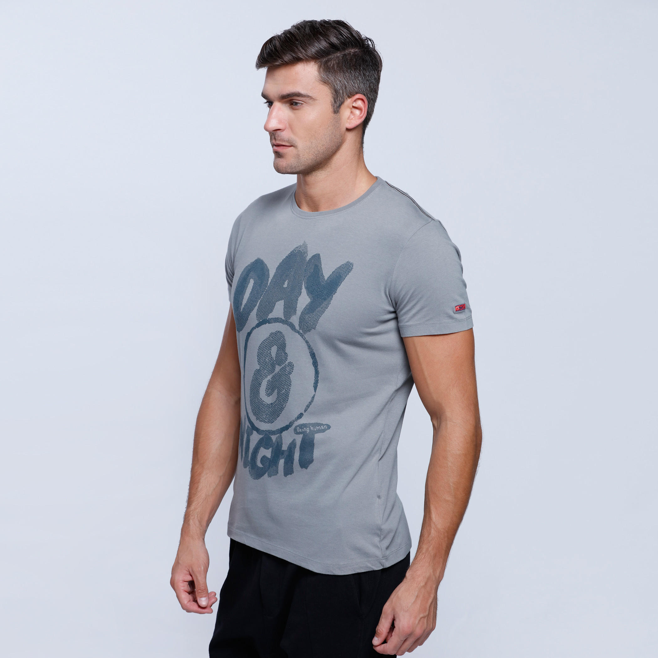 Being Human Printed Short Sleeves T-Shirt with Crew Neckline-men-clothing-tshirtsandpolos-tshirts-image-3