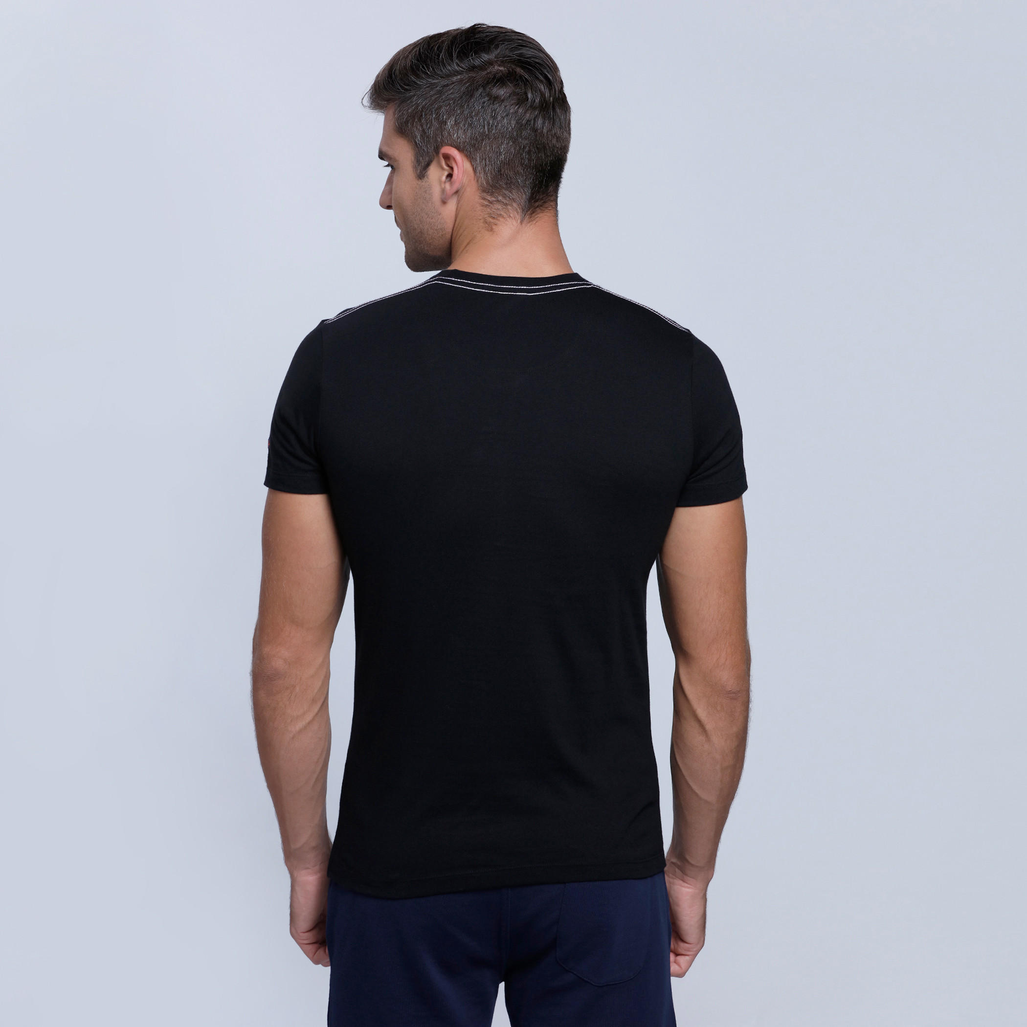 Being Human Printed Short Sleeves T-Shirt with Crew Neckline-men-clothing-tshirtsandpolos-tshirts-image-2